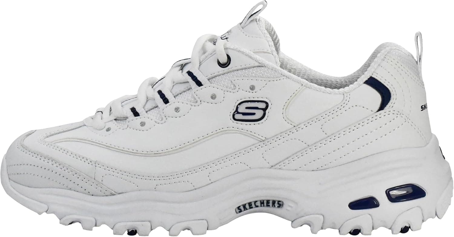 کتانی زنانه Skechers بندی بدون فوم حافظهدار مدل D'Lites Original کتانی زنانه Skechers بندی بدون فوم حافظهدار مدل D'Lites Original