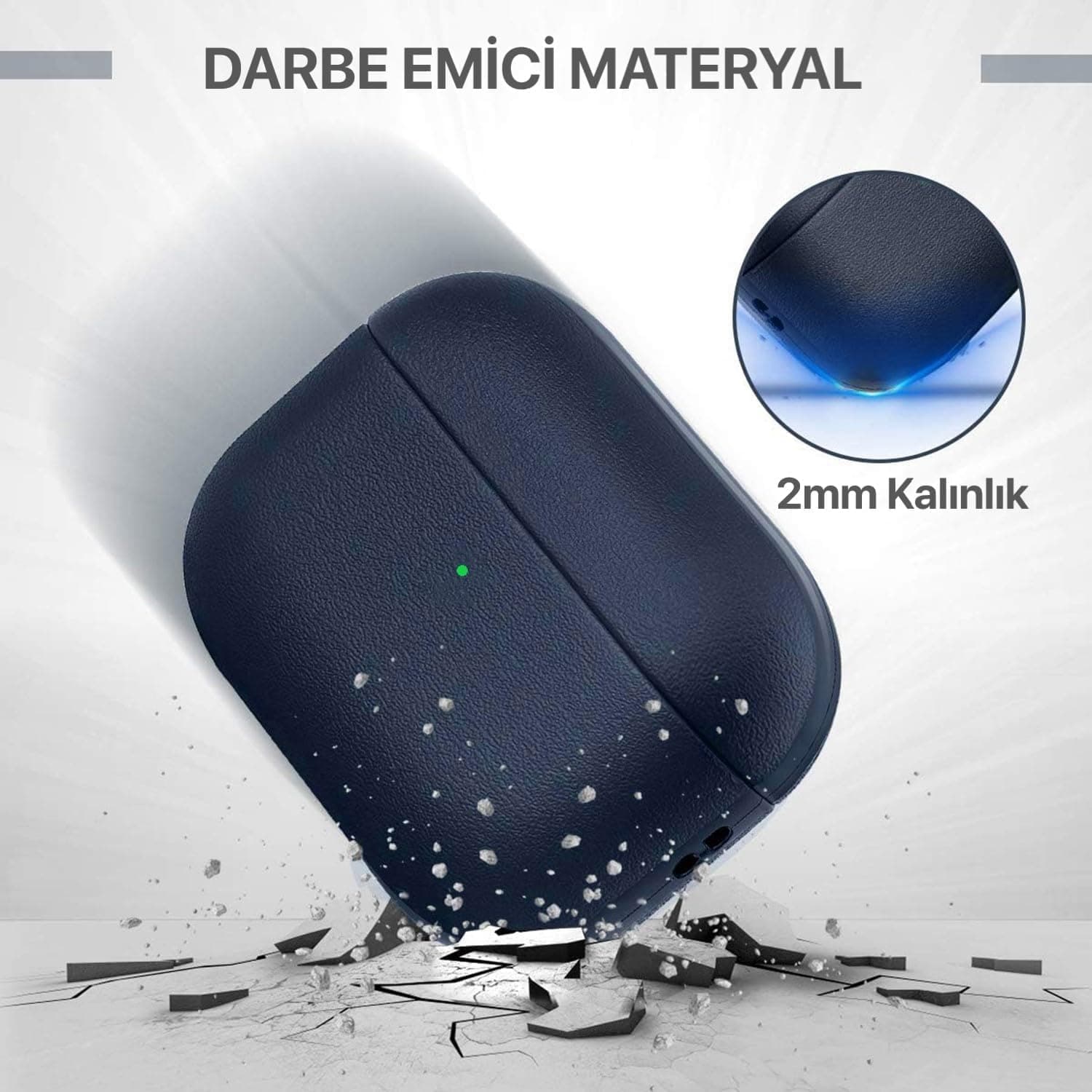 قاب سیلیکونی متوسط برای AirPods 4 و 5 از minesk با روکش چرمی ضدجایانگشت مدل Airpods 4/5 قاب سیلیکونی متوسط برای AirPods 4 و 5 از minesk با روکش چرمی ضدجایانگشت مدل Airpods 4/5