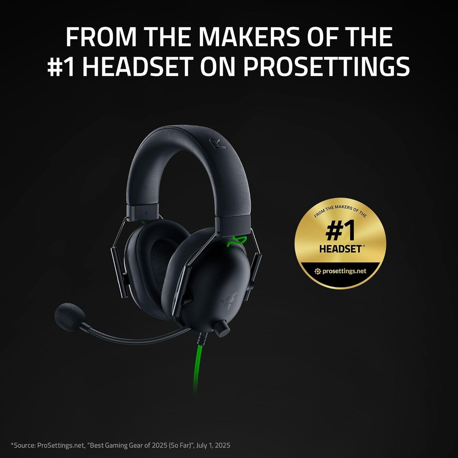 هدست گیمینگ Razer با صدای فراگیر 7.1 و درایورهای 50mm مدل BlackShark V2 X مشکی کلاسیک هدست گیمینگ Razer با صدای فراگیر 7.1 و درایورهای 50mm مدل BlackShark V2 X مشکی کلاسیک