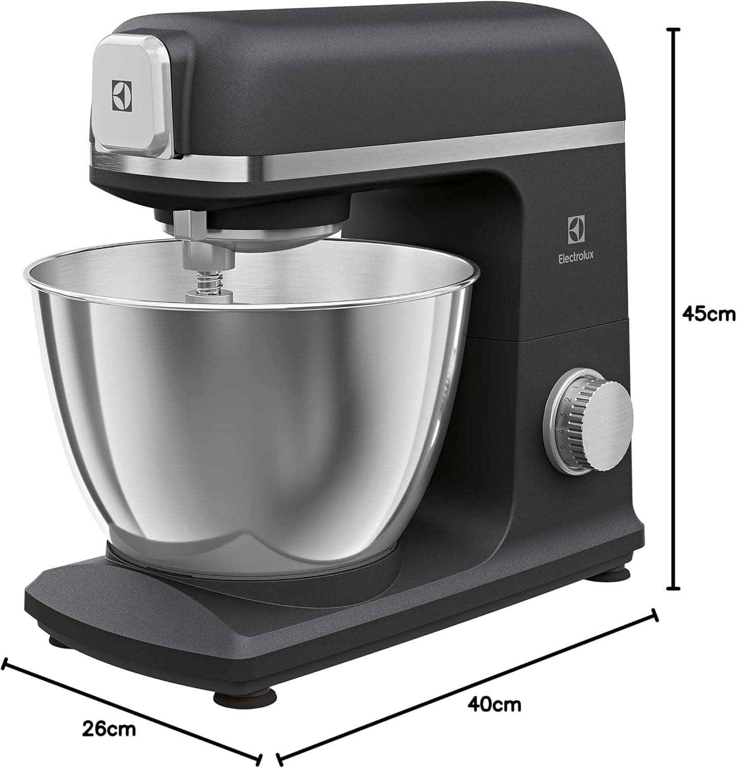 همزن کاسهدار Electrolux Create 5 استیل ضدزنگ 1200W مدل E5KM1-6GBP همزن کاسهدار Electrolux Create 5 استیل ضدزنگ 1200W مدل E5KM1-6GBP