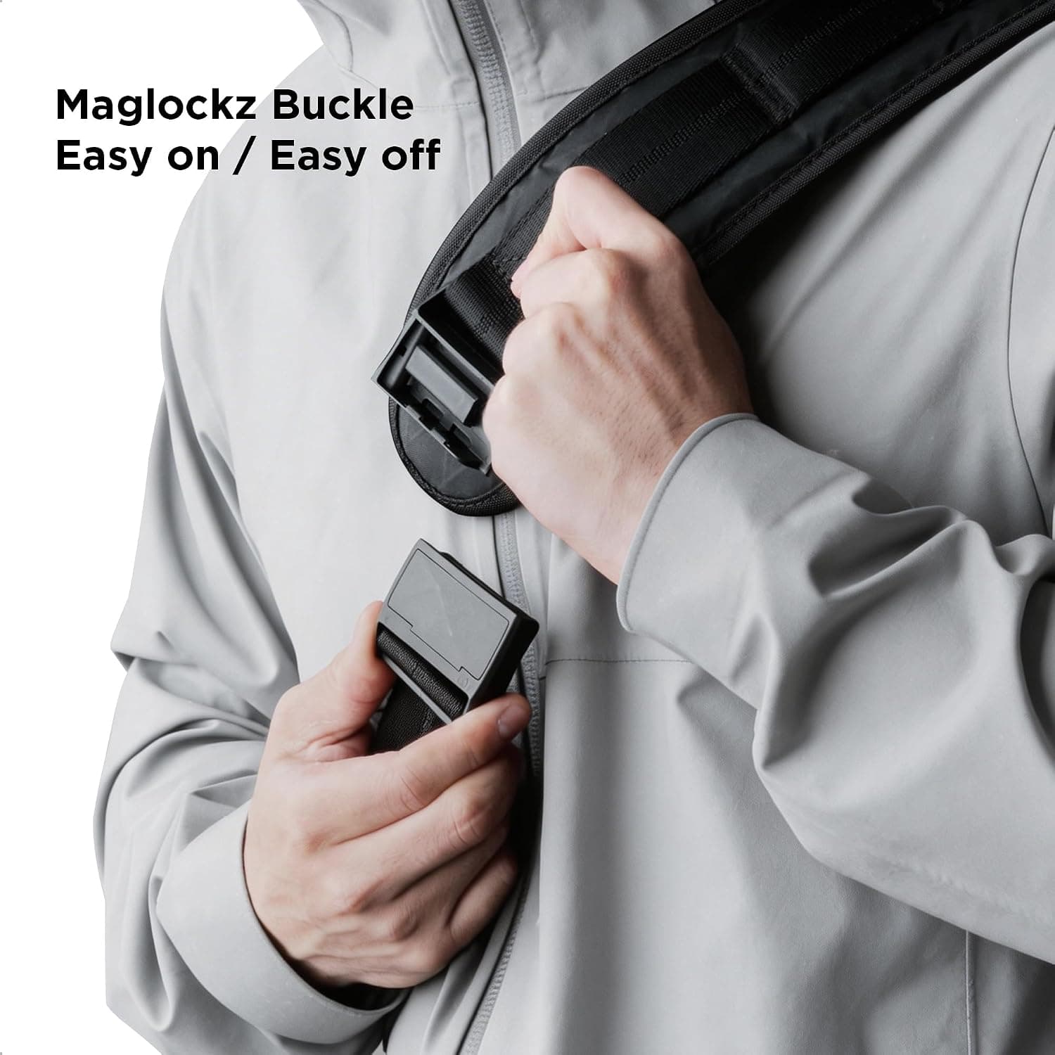 کیف لپتاپ اسلینگ مردانه ALPAKA با مسدودسازی RFID، سگک Maglockz، زیپهای قفلشونده و درگاه USB خارجی 8L مدل Bravo Sling Max کیف لپتاپ اسلینگ مردانه ALPAKA با مسدودسازی RFID، سگک Maglockz، زیپهای قفلشونده و درگاه USB خارجی 8L مدل Bravo Sling Max