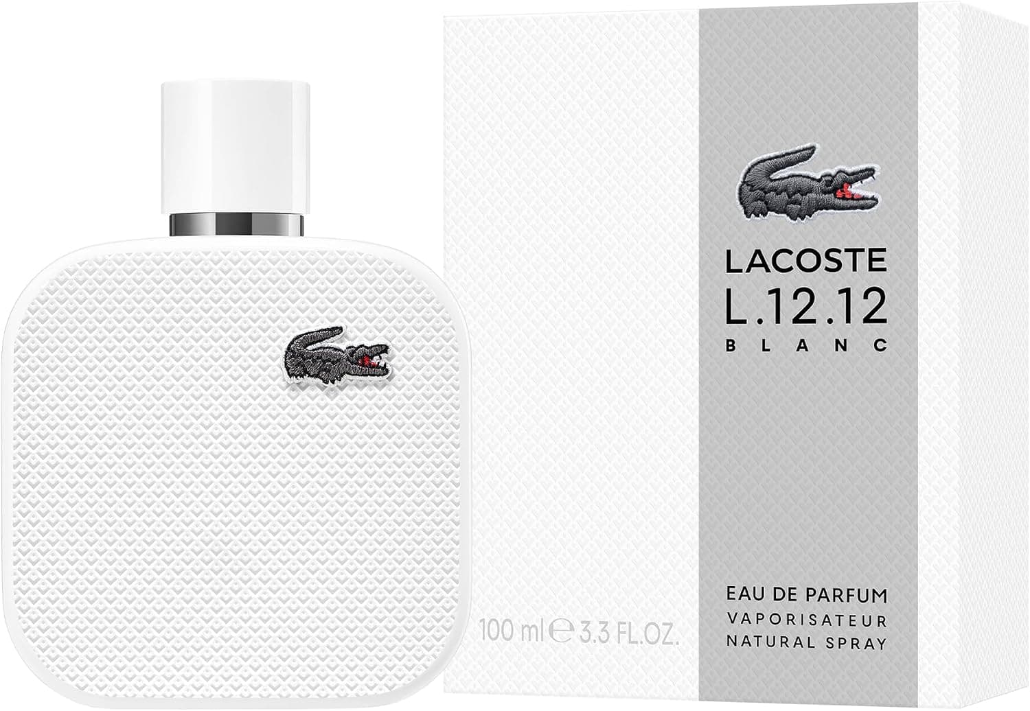 ادو پرفیوم مردانه Lacoste مدل L.12.12 Blanc 100ml ادو پرفیوم مردانه Lacoste مدل L.12.12 Blanc 100ml