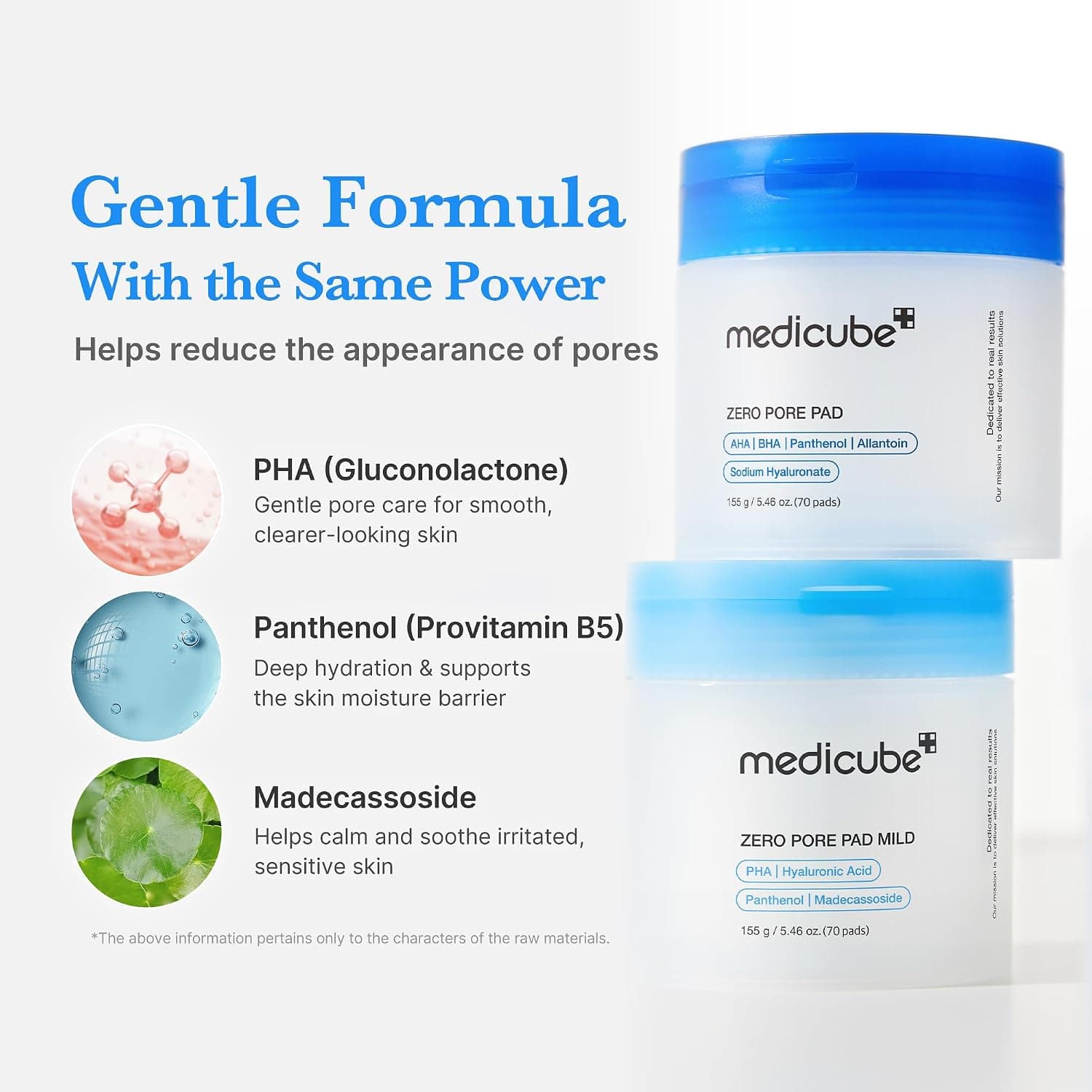 پد تونر لایهبردار medicube Zero Pore Pads Mild 2.0 با PHA برای کاهش منافذ و جوش سر سیاه پد تونر لایهبردار medicube Zero Pore Pads Mild 2.0 با PHA برای کاهش منافذ و جوش سر سیاه