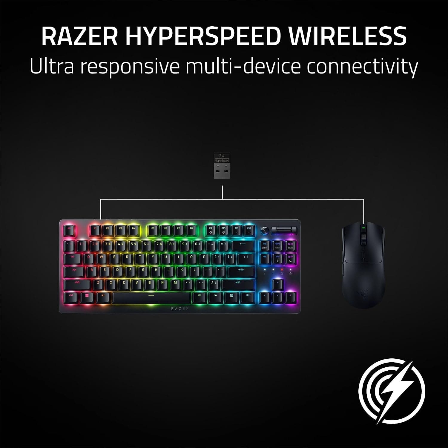 ماوس بیسیم گیمینگ Razer با حسگر نوری Focus Pro 30K مدل Viper V3 HyperSpeed مشکی ماوس بیسیم گیمینگ Razer با حسگر نوری Focus Pro 30K مدل Viper V3 HyperSpeed مشکی