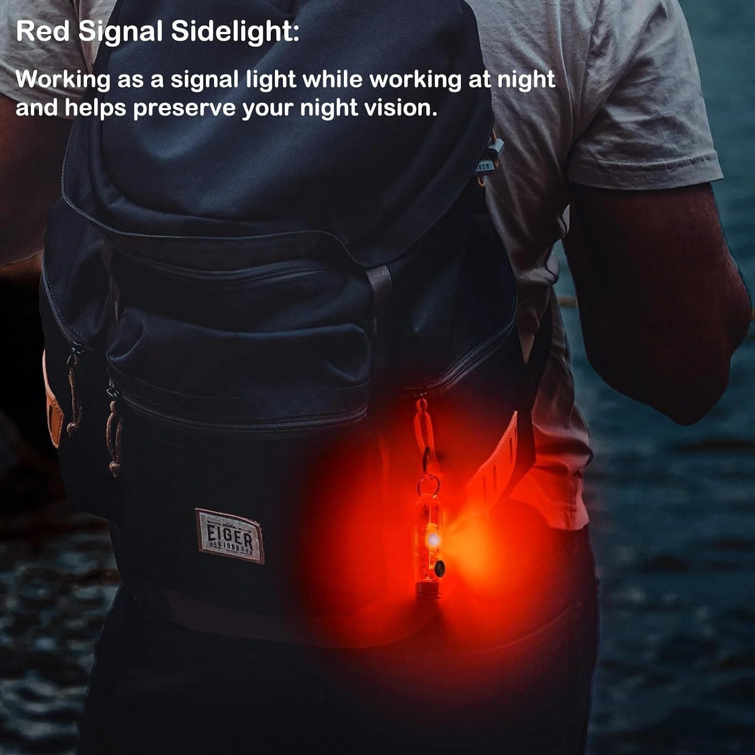چراغقوه جاکلیدی RovyVon با USB C قابل شارژ، 650 Lumens، 6500K و چراغ جانبی (365nm U+Red+White) مدل A8 G4 چراغقوه جاکلیدی RovyVon با USB C قابل شارژ، 650 Lumens، 6500K و چراغ جانبی (365nm U+Red+White) مدل A8 G4