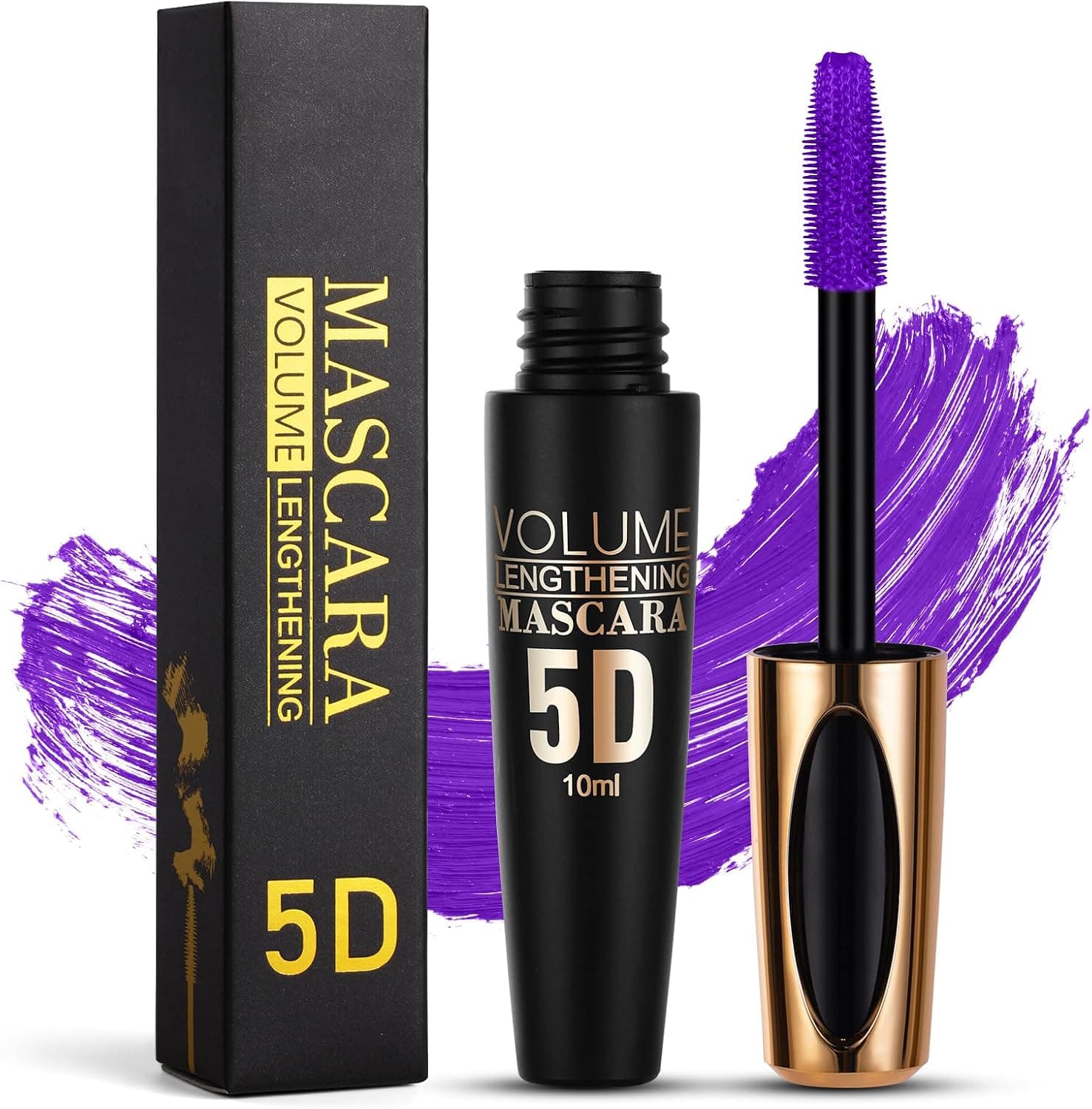 ریمل بنفش ضدآب 5D LOPHE حجمدهنده، حالتدهنده و بلندکننده مژه 10 ml ریمل بنفش ضدآب 5D LOPHE حجمدهنده، حالتدهنده و بلندکننده مژه 10 ml