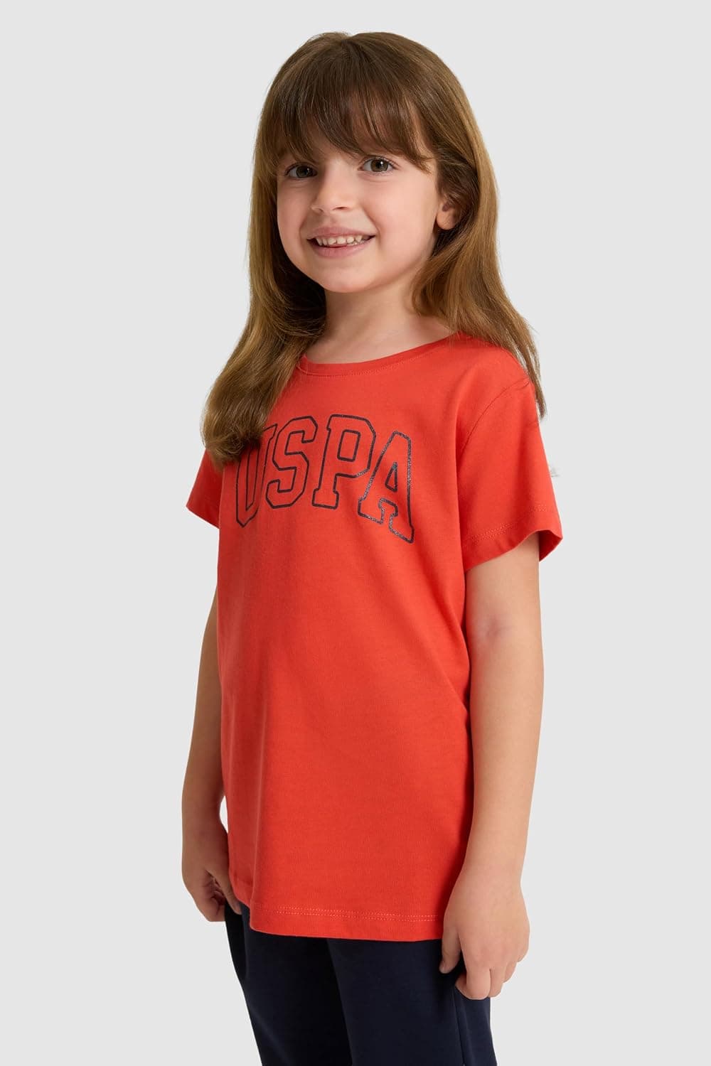 تیشرت دخترانه U.S. Polo Assn. قرمز Basic مدل 50325631-VR213 تیشرت دخترانه U.S. Polo Assn. قرمز Basic مدل 50325631-VR213