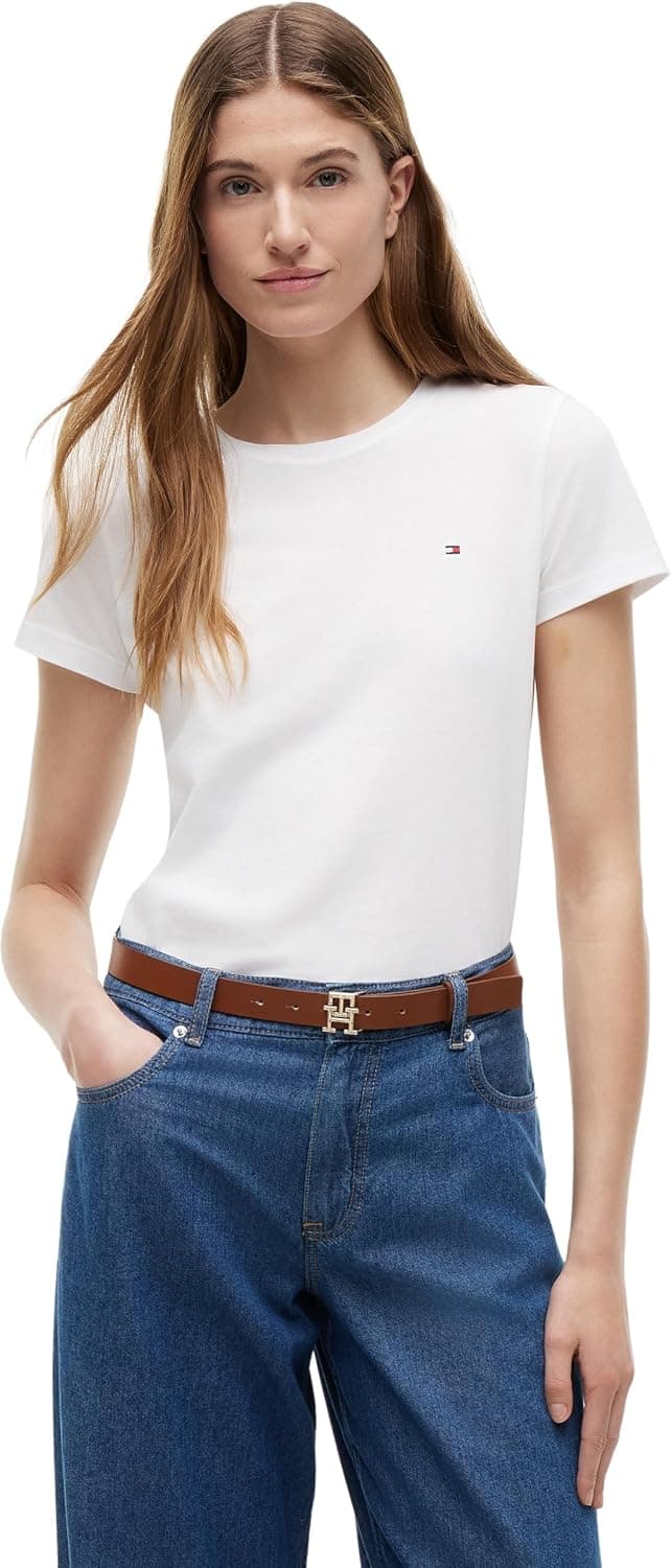 تیشرت زنانه Tommy Hilfiger یقه گرد Heritage تیشرت زنانه Tommy Hilfiger یقه گرد Heritage