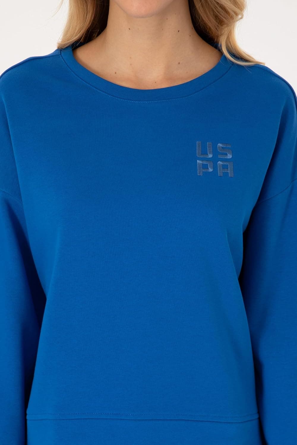 سویشرت زنانه U.S. POLO ASSN. آبی تیره مدل 50313565-VR032 سویشرت زنانه U.S. POLO ASSN. آبی تیره مدل 50313565-VR032