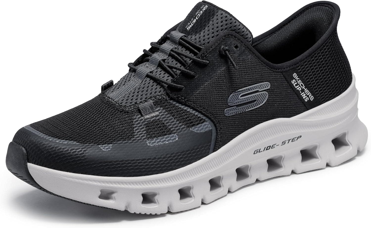 کفش اسنیکر مردانه Skechers مدل Glide-Step Pro با Hands Free Slip-in کفش اسنیکر مردانه Skechers مدل Glide-Step Pro با Hands Free Slip-in