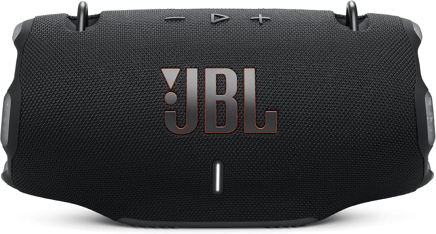 اسپیکر قابل حمل ضدآب JBL با AURACAST، اتصال چند اسپیکر و بند شانهای مدل Xtreme 4 اسپیکر قابل حمل ضدآب JBL با AURACAST، اتصال چند اسپیکر و بند شانهای مدل Xtreme 4