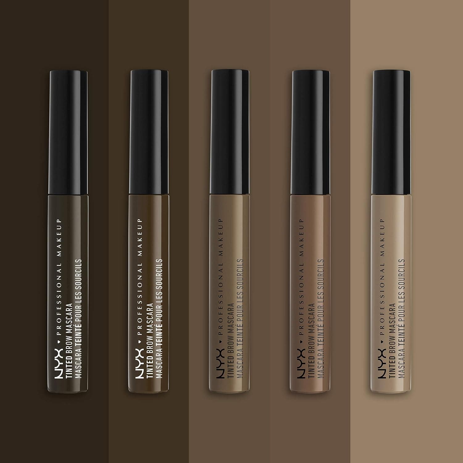ریمل ابرو رنگی NYX Professional Makeup شکلاتی مدل 02 ریمل ابرو رنگی NYX Professional Makeup شکلاتی مدل 02