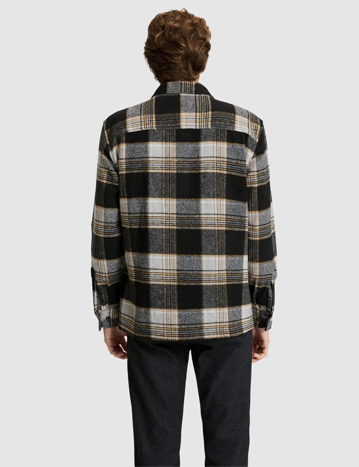پیراهن مردانه Pierre Cardin سیاه طرحدار مدل 50316763-VR046 پیراهن مردانه Pierre Cardin سیاه طرحدار مدل 50316763-VR046