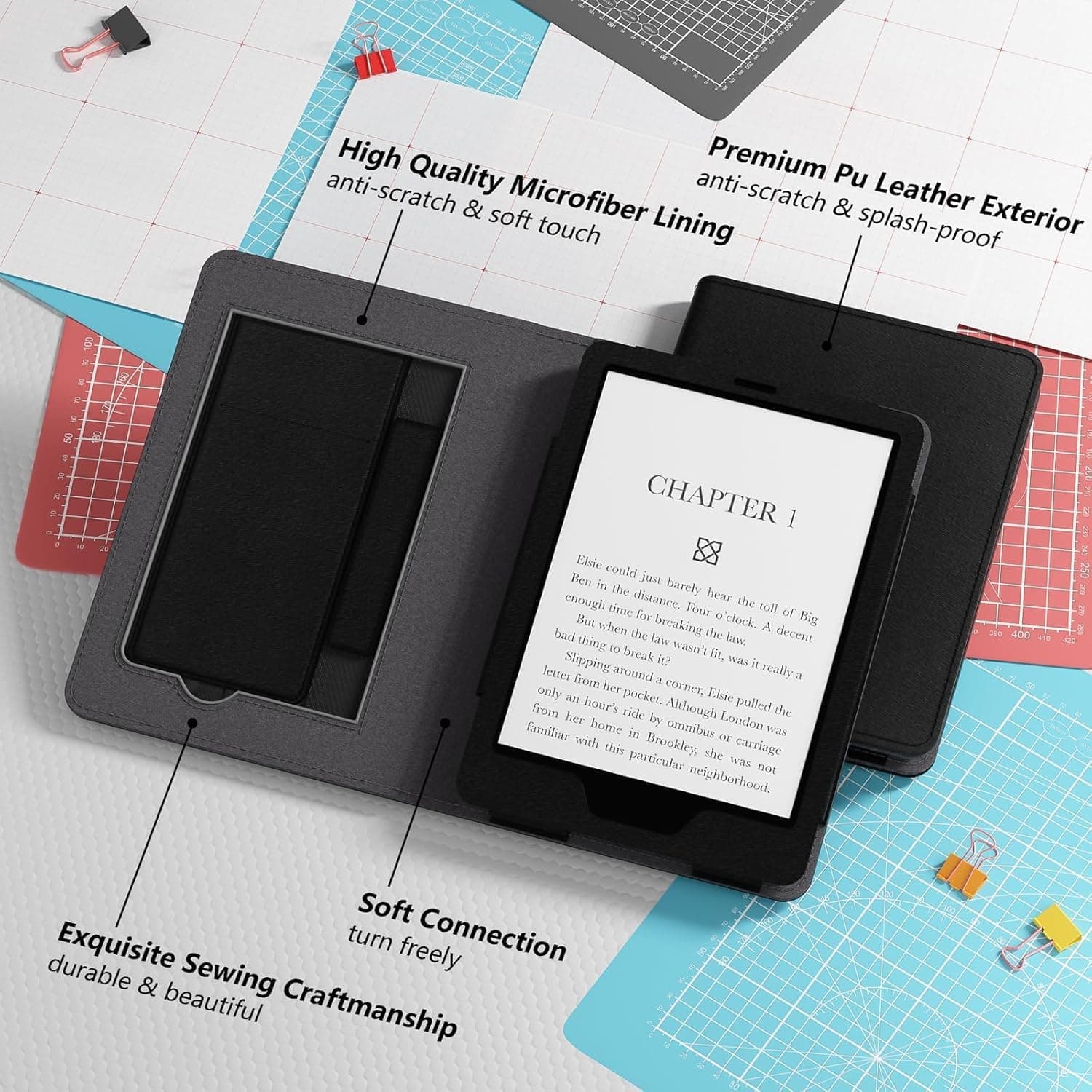 قاب نگهدارنده T Tersely Slimshell برای Kindle نسل یازدهم 6 اینچی سبز روشن قاب نگهدارنده T Tersely Slimshell برای Kindle نسل یازدهم 6 اینچی سبز روشن