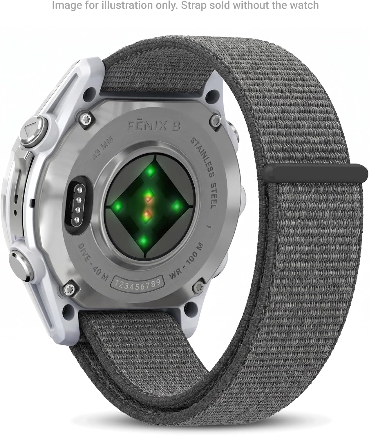بند مچ نایلونی Garmin Ultrafit انعطافپذیر چند سایز بند مچ نایلونی Garmin Ultrafit انعطافپذیر چند سایز
