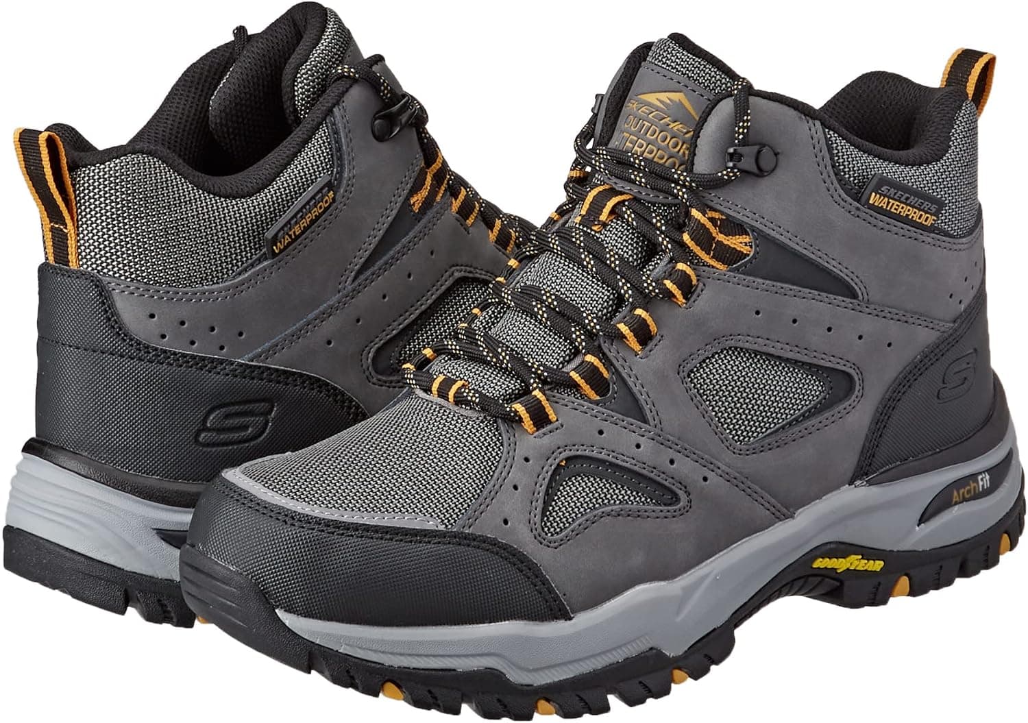 کفش اسپرت مردانه Skechers مدل 204628 Char کفش اسپرت مردانه Skechers مدل 204628 Char