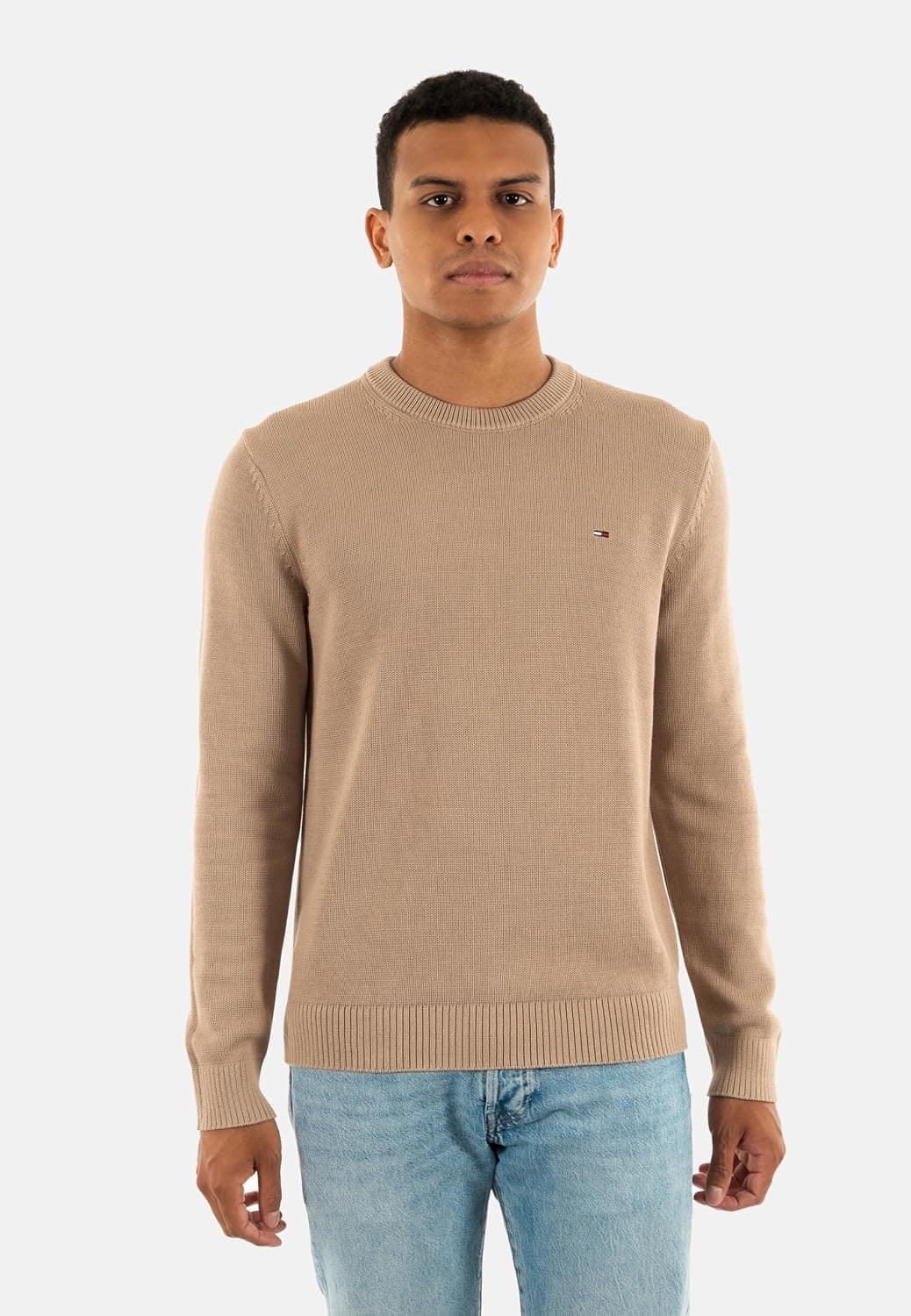 پلیور مردانه Tommy Jeans مدل TJM SLIM ESS SWEATER EXT پلیور مردانه Tommy Jeans مدل TJM SLIM ESS SWEATER EXT