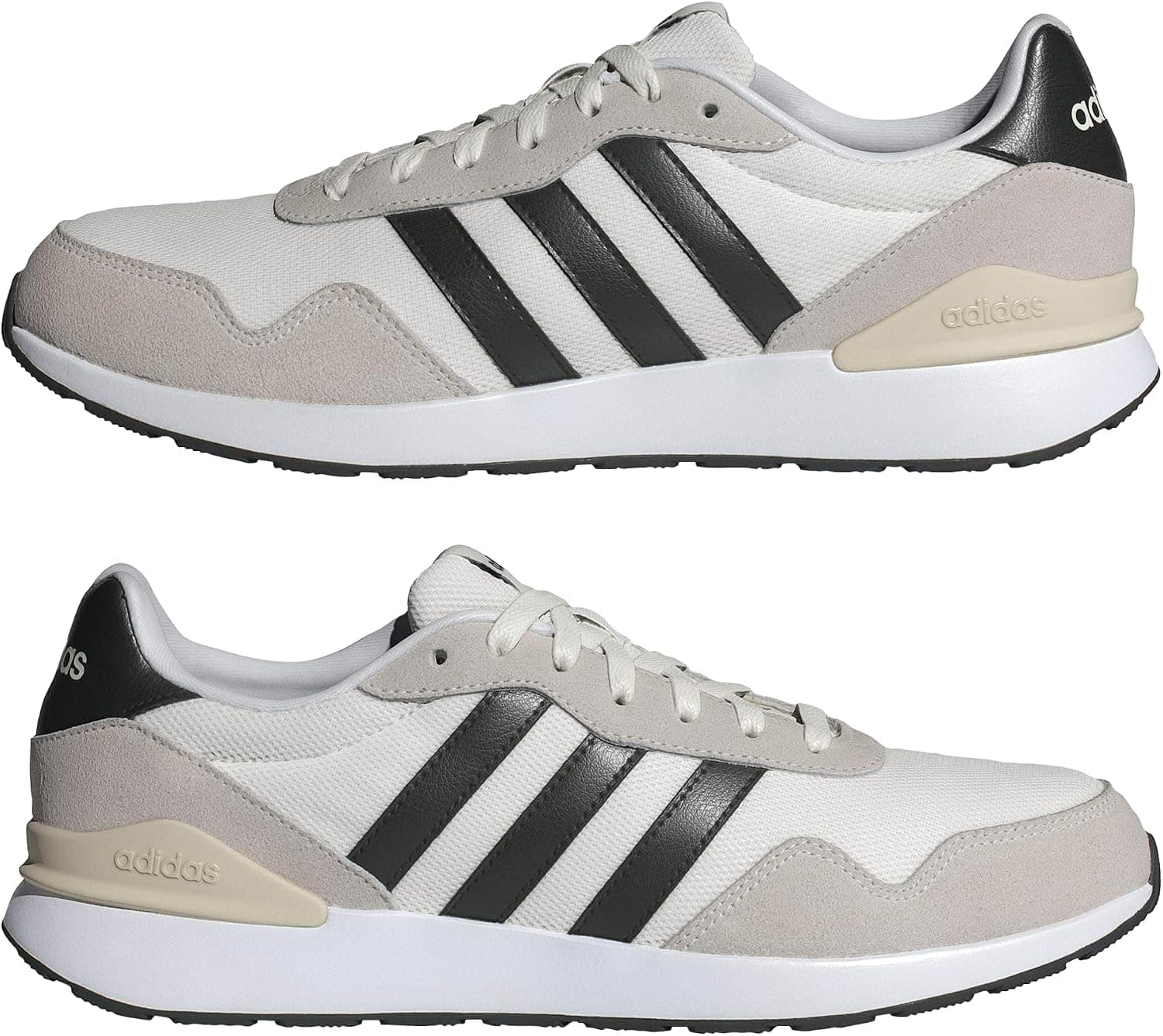 کفش مردانه adidas مدل Run 60s 4.0 مشکی سایز 10 کفش مردانه adidas مدل Run 60s 4.0 مشکی سایز 10