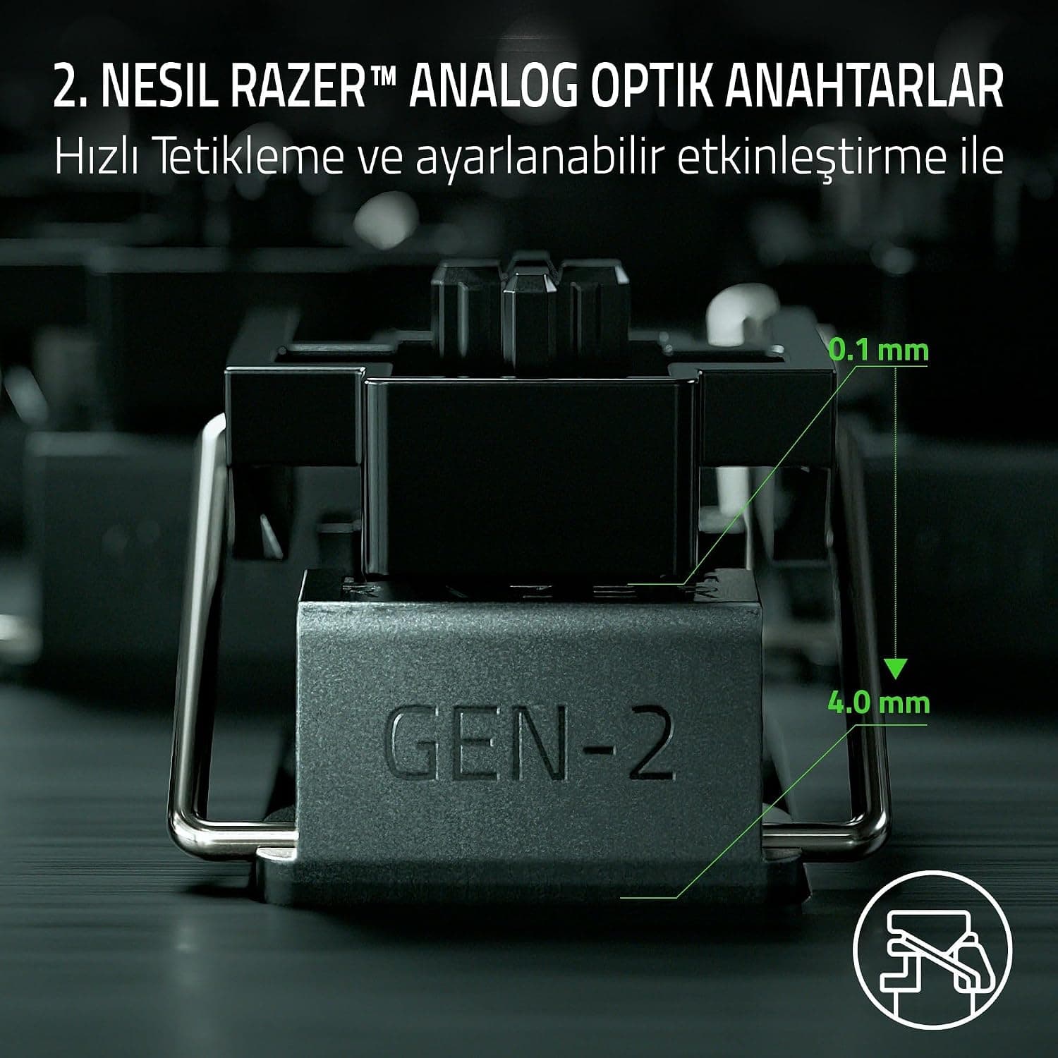 کیبورد گیمینگ Razer مدل Huntsman V3 Pro سوئیچ آنالوگ نوری مشکی ABD کیبورد گیمینگ Razer مدل Huntsman V3 Pro سوئیچ آنالوگ نوری مشکی ABD