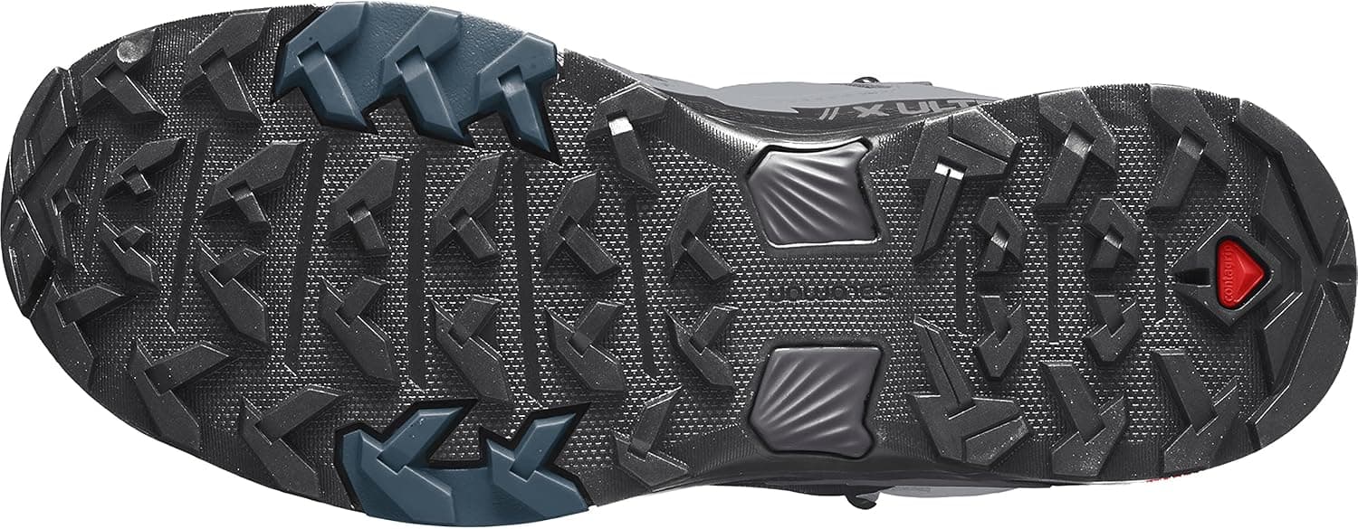 کفش اوتدور زنانه Salomon Gore-tex خاکستری مدل X Ultra 4 Mid L41624900 کفش اوتدور زنانه Salomon Gore-tex خاکستری مدل X Ultra 4 Mid L41624900