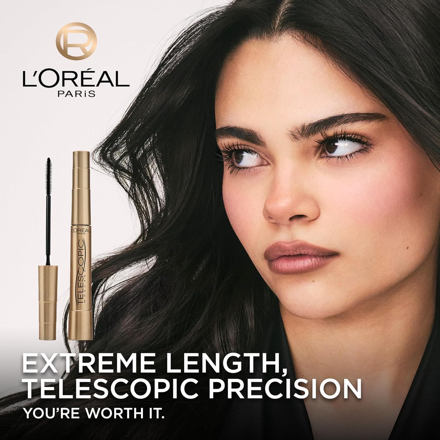 ریمل بلندکننده مژه L'Oreal Paris مدل Telescopic Original رنگ مشکی بسیار پررنگ 0.27 Fl Oz (1 Count) ریمل بلندکننده مژه L'Oreal Paris مدل Telescopic Original رنگ مشکی بسیار پررنگ 0.27 Fl Oz (1 Count)