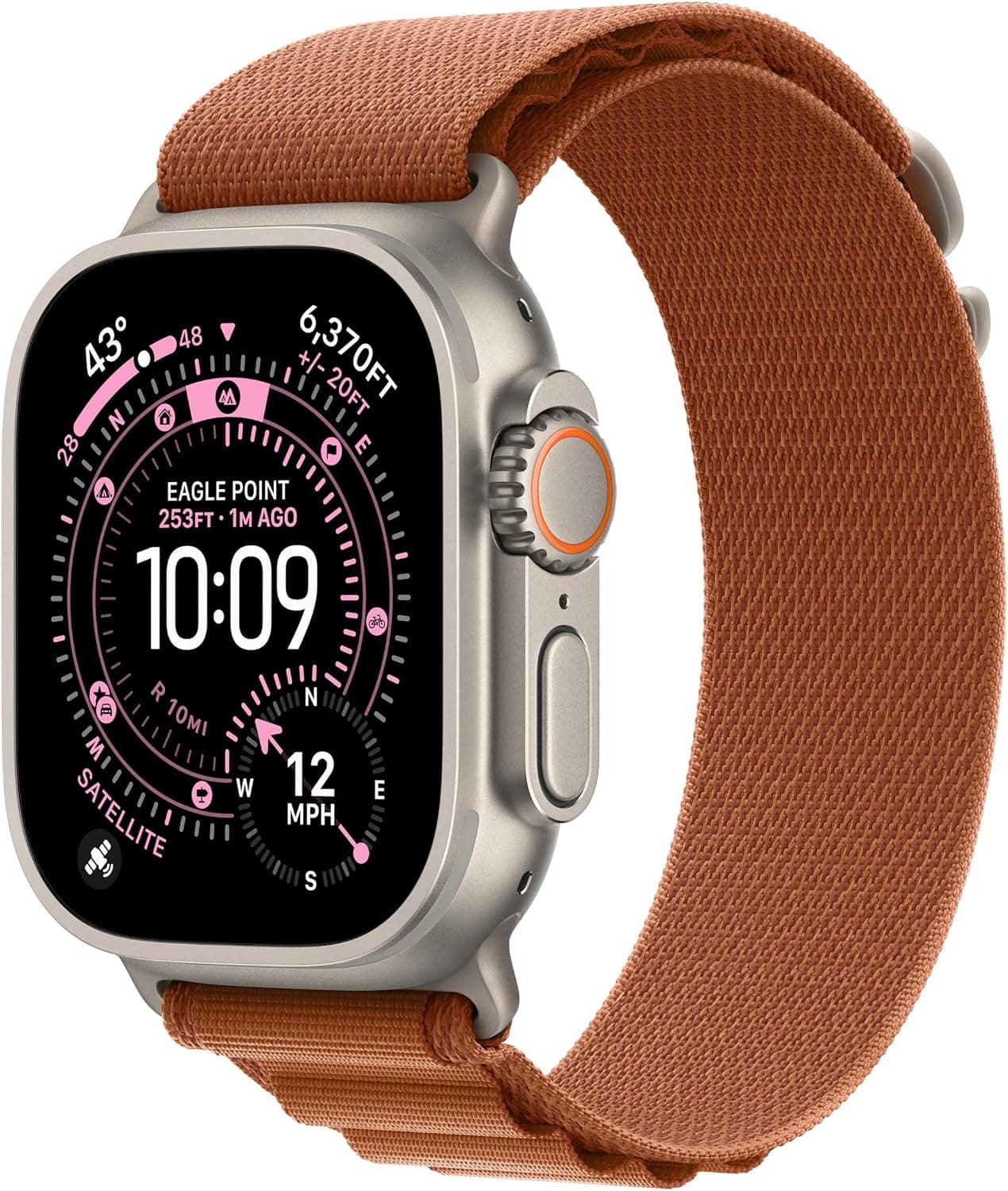 بند ساعت Apple Alpine Loop 49mm رنگ تراکوتا سایز Medium بند ساعت Apple Alpine Loop 49mm رنگ تراکوتا سایز Medium