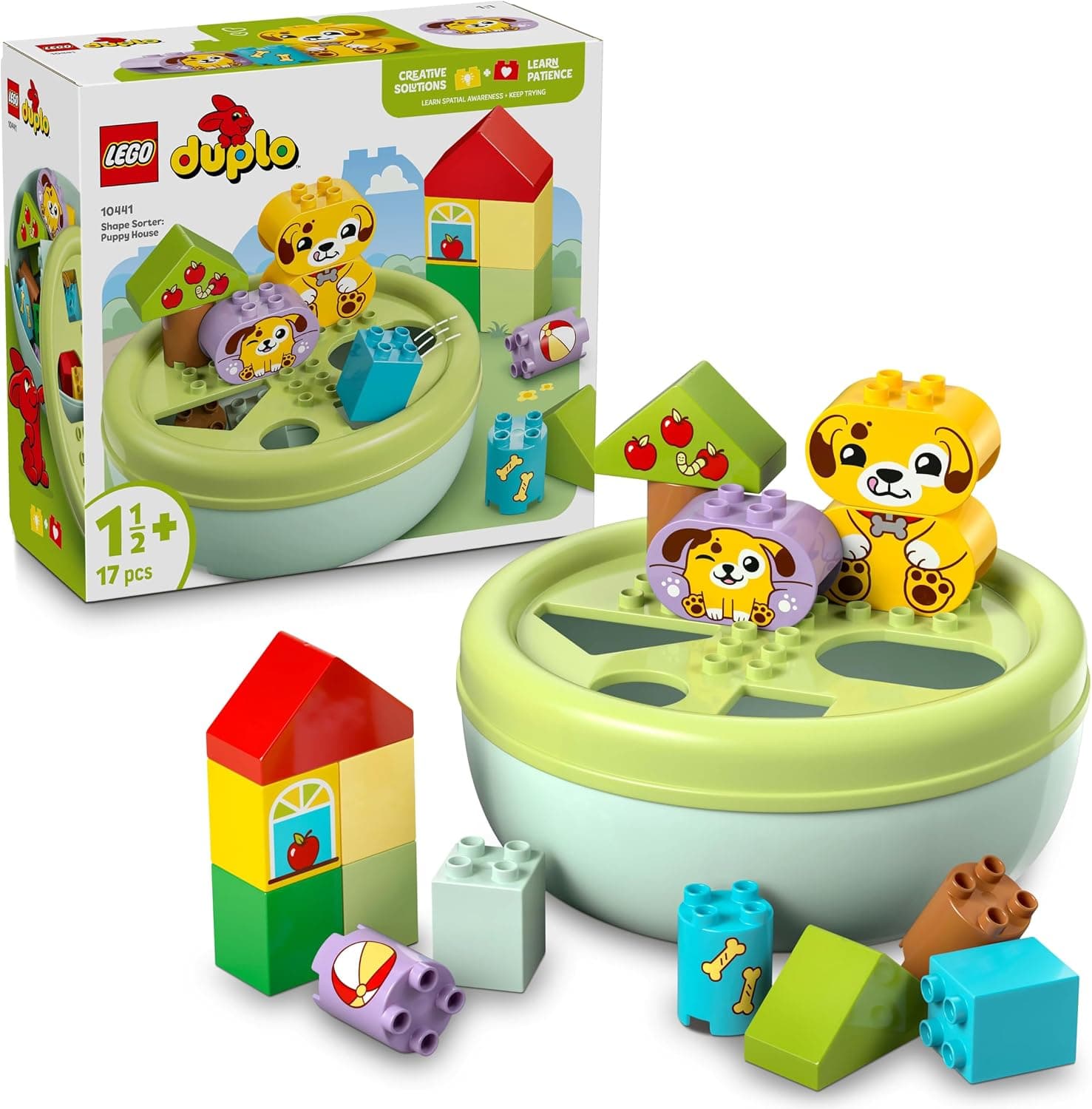 لگو DUPLO جورچین اشکال با طرح Puppy House مدل 10441 لگو DUPLO جورچین اشکال با طرح Puppy House مدل 10441