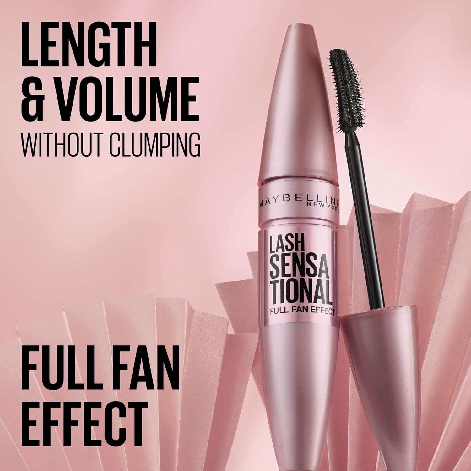 ریمل Maybelline New York Lash Sensational قابل شستشو مشکی خیلی تیره 0.32 fl. oz. ریمل Maybelline New York Lash Sensational قابل شستشو مشکی خیلی تیره 0.32 fl. oz.