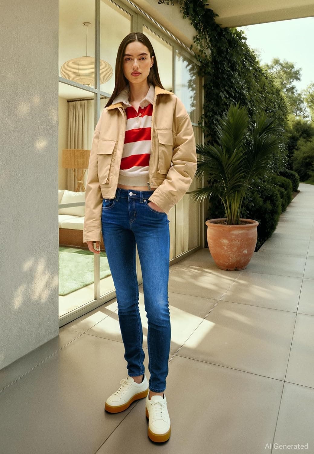 شلوار زنانه Tommy Jeans SOPHIE LW SKN مدل CH0258 شلوار زنانه Tommy Jeans SOPHIE LW SKN مدل CH0258