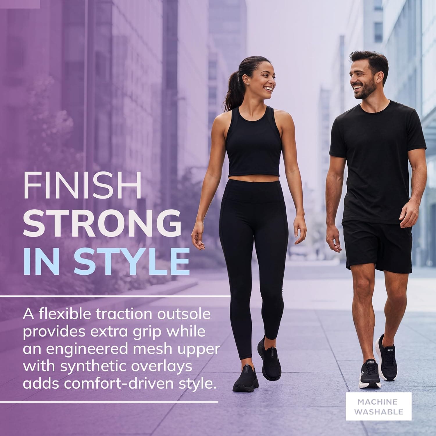 کفش اسنیکر مردانه Skechers Max Cushioning مدل Endeavour کفش اسنیکر مردانه Skechers Max Cushioning مدل Endeavour