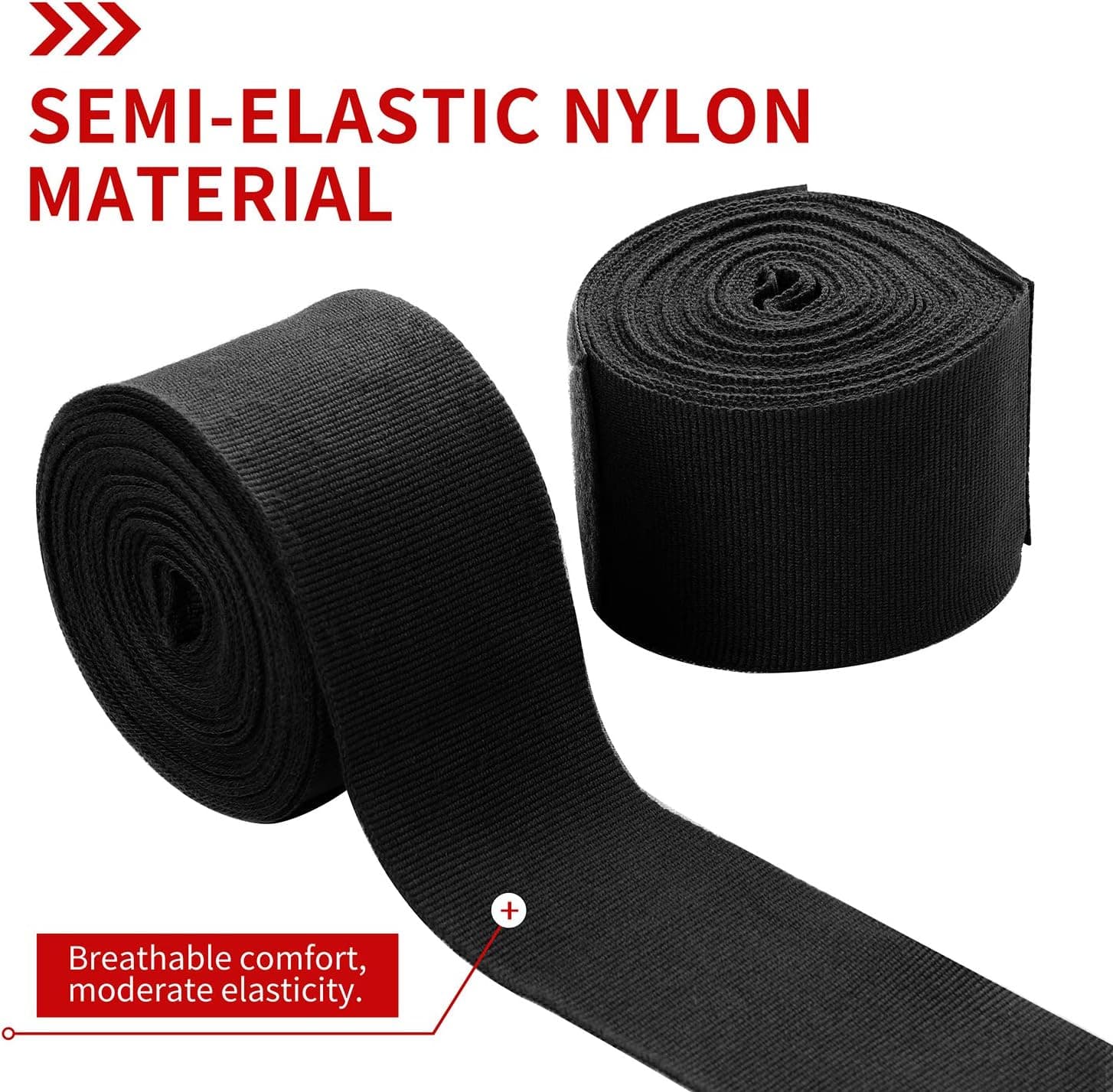 باند دست بوکس مردانه، زنانه و کودک PROIRON با چسب پهن و محافظ مچ و مشت 4.5M 2.5M (Pair) باند دست بوکس مردانه، زنانه و کودک PROIRON با چسب پهن و محافظ مچ و مشت 4.5M 2.5M (Pair)