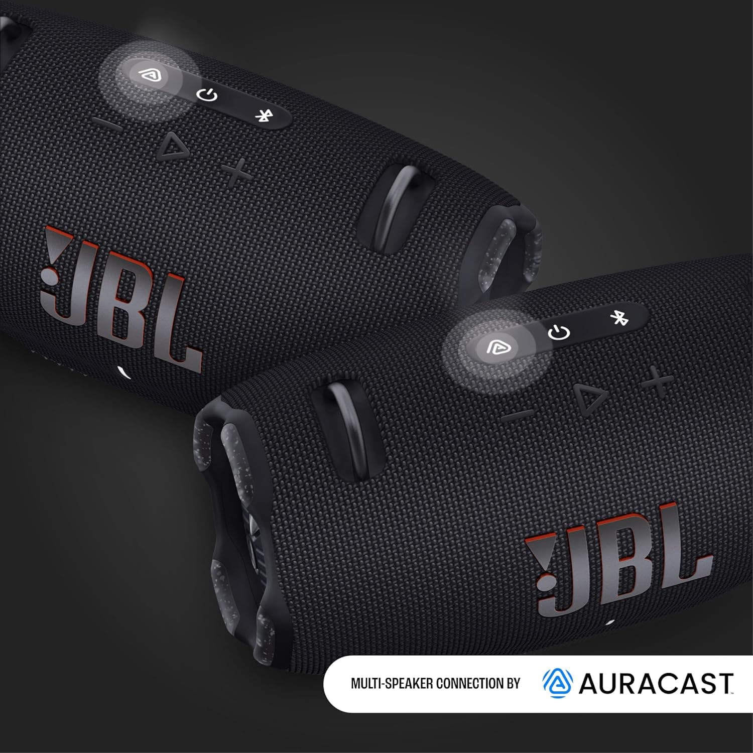 اسپیکر قابل حمل ضدآب JBL با AURACAST، اتصال چند اسپیکر و بند شانهای مدل Xtreme 4 اسپیکر قابل حمل ضدآب JBL با AURACAST، اتصال چند اسپیکر و بند شانهای مدل Xtreme 4
