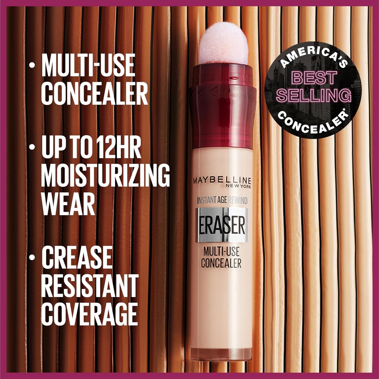 کانسیلر دور چشم MAYBELLINE روشنکننده تیرگی مدل Instant Age Rewind Eraser کانسیلر دور چشم MAYBELLINE روشنکننده تیرگی مدل Instant Age Rewind Eraser