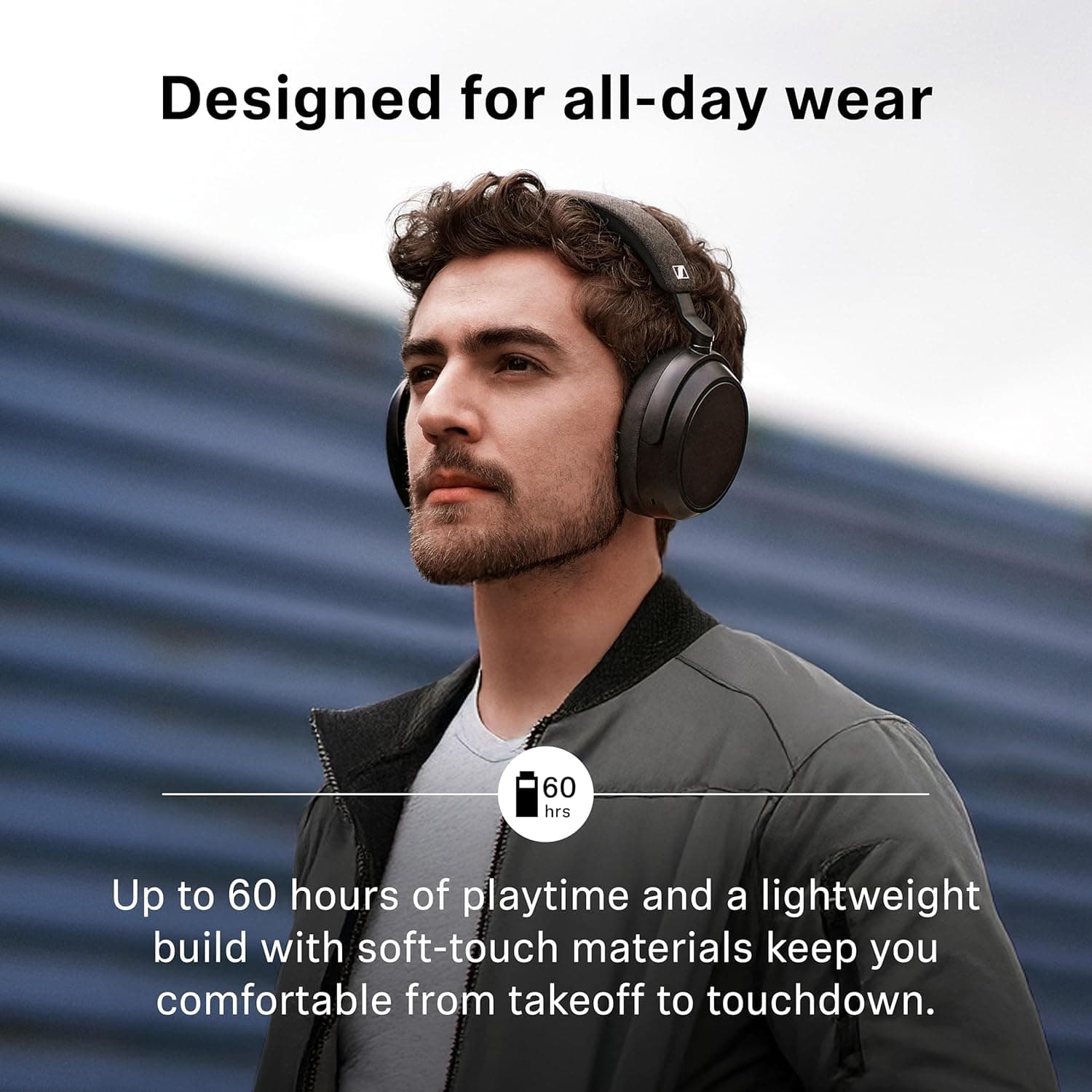 هدفون بیسیم Sennheiser با حذف نویز فعال مدل Momentum 4 مشکی هدفون بیسیم Sennheiser با حذف نویز فعال مدل Momentum 4 مشکی