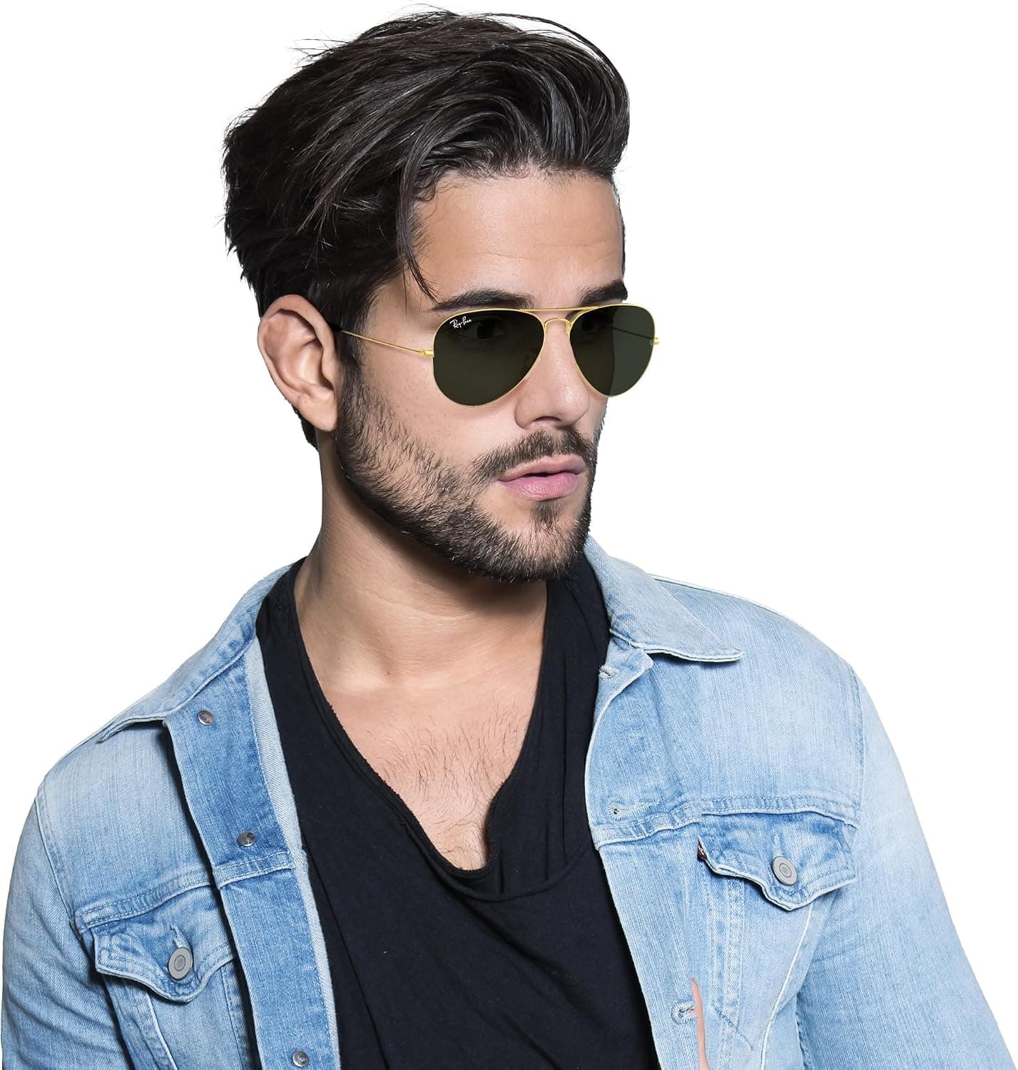 عینک آفتابی مردانه Ray-Ban مدل RB3025 با طرح Aviator کلاسیک عینک آفتابی مردانه Ray-Ban مدل RB3025 با طرح Aviator کلاسیک