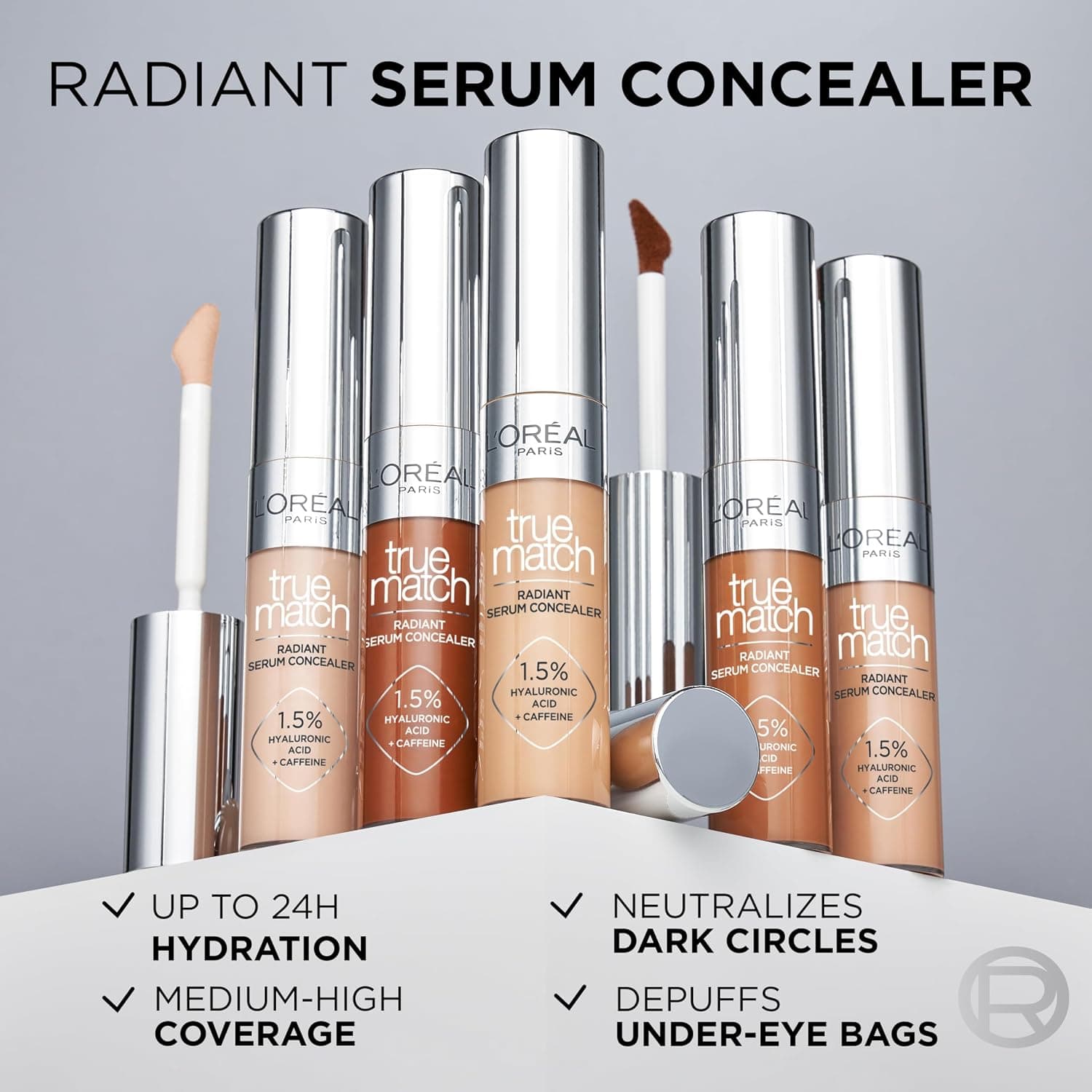 کانسیلر مایع L'Oréal Paris مدل Natural Radiance کد 2R حجم 11 میلیلیتر کانسیلر مایع L'Oréal Paris مدل Natural Radiance کد 2R حجم 11 میلیلیتر