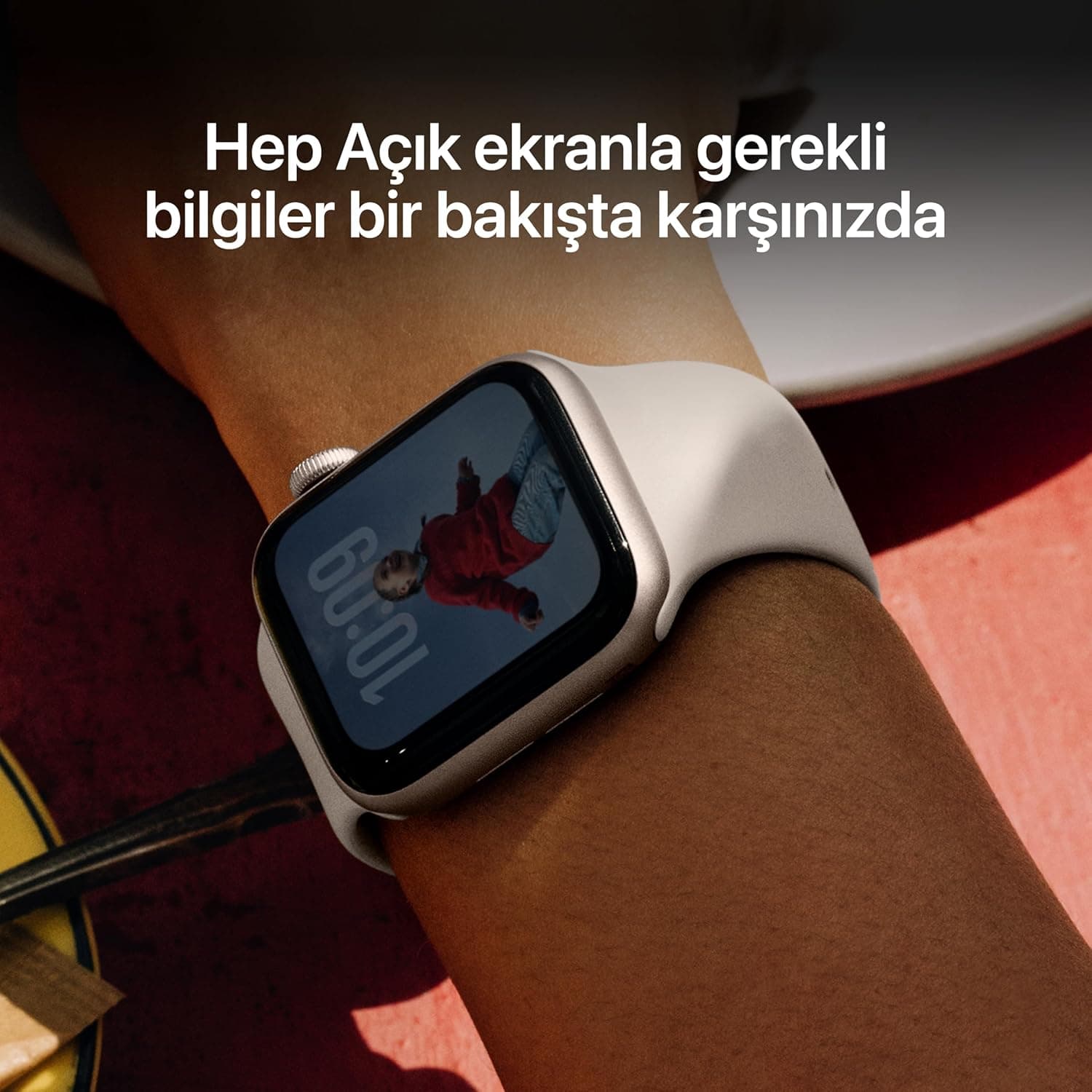ساعت هوشمند Apple Watch SE 3 GPS 40 mm با بدنه آلومینیومی ستارهای روشن و بند اسپرت S/M ساعت هوشمند Apple Watch SE 3 GPS 40 mm با بدنه آلومینیومی ستارهای روشن و بند اسپرت S/M