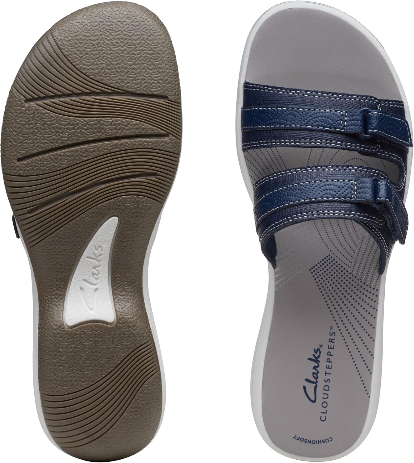 صندل زنانه Clarks اسلایدی مدل Breeze Piper صندل زنانه Clarks اسلایدی مدل Breeze Piper