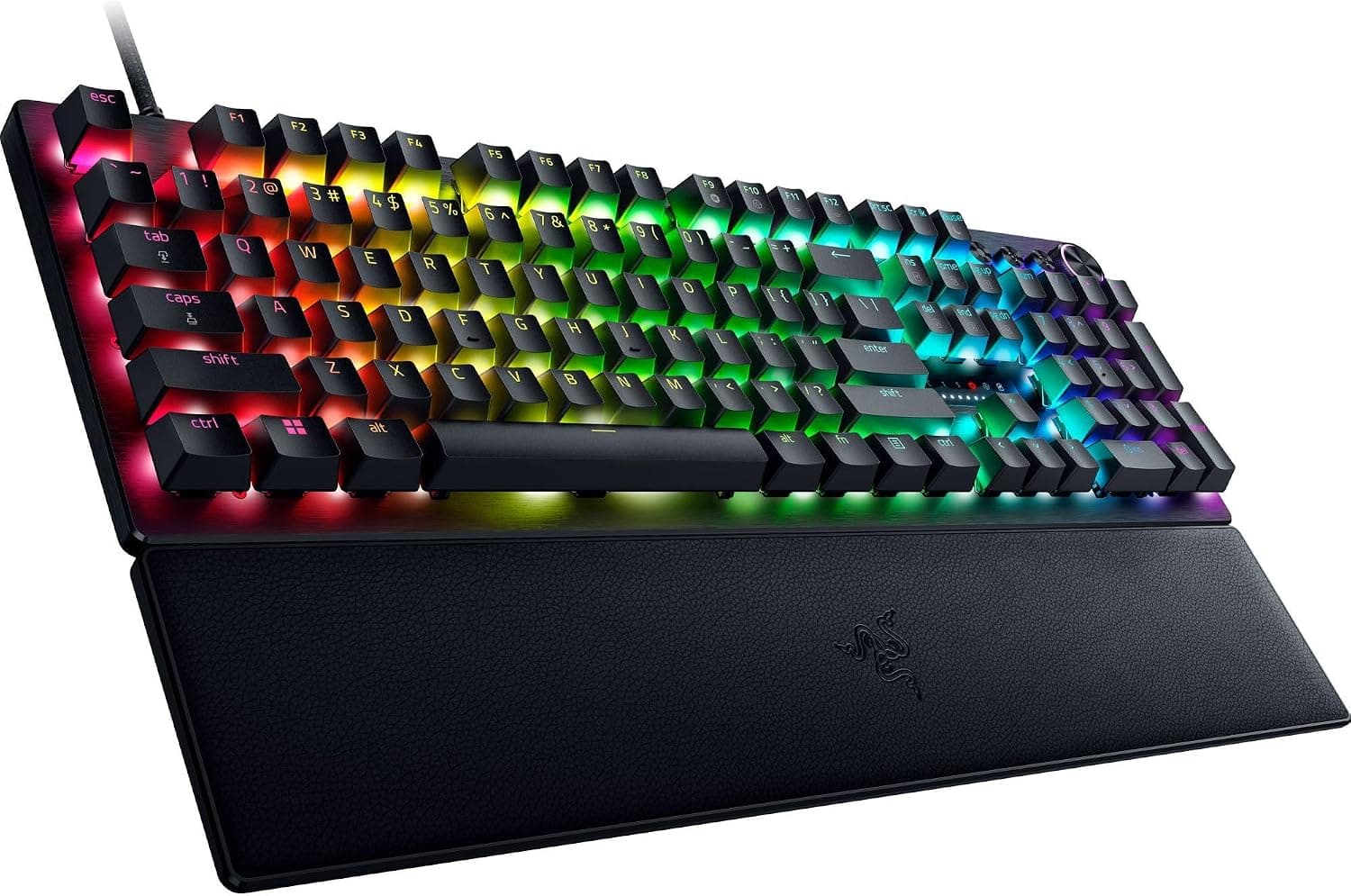 کیبورد گیمینگ Razer مدل Huntsman V3 Pro سوئیچ آنالوگ نوری مشکی ABD کیبورد گیمینگ Razer مدل Huntsman V3 Pro سوئیچ آنالوگ نوری مشکی ABD