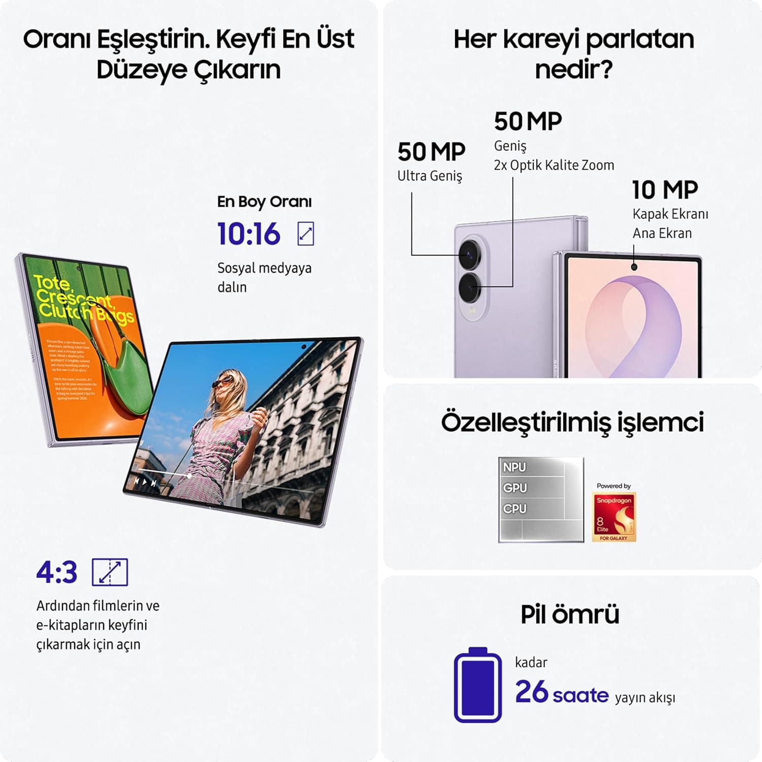 گوشی موبایل Samsung Galaxy Z Fold8 Yasemin با حافظه 1TB و رم 16GB گوشی موبایل Samsung Galaxy Z Fold8 Yasemin با حافظه 1TB و رم 16GB