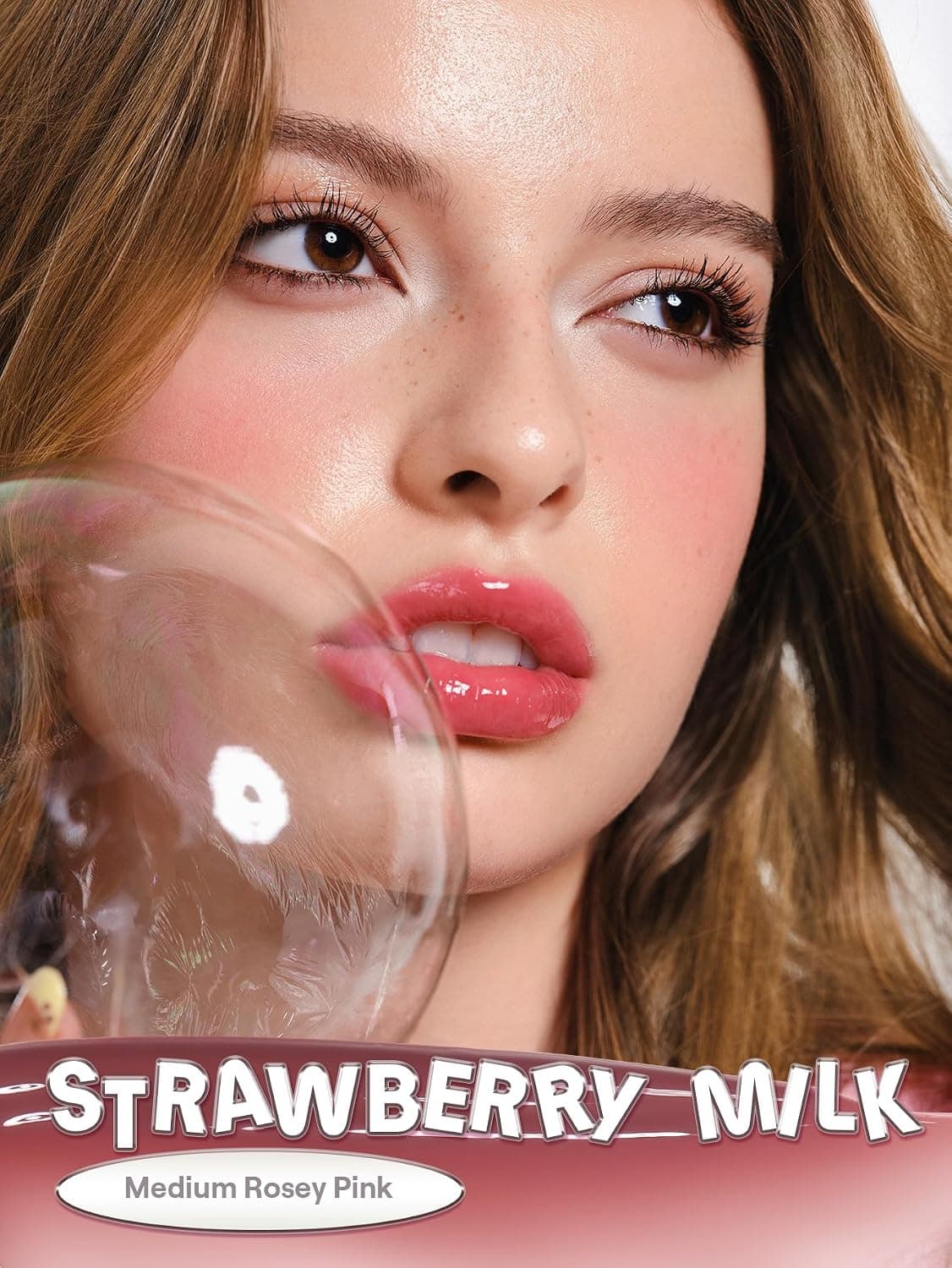 برق لب SHEGLAM براق و غیرچسبناک مدل Glass Lock Air، رنگ شیری توتفرنگی برق لب SHEGLAM براق و غیرچسبناک مدل Glass Lock Air، رنگ شیری توتفرنگی