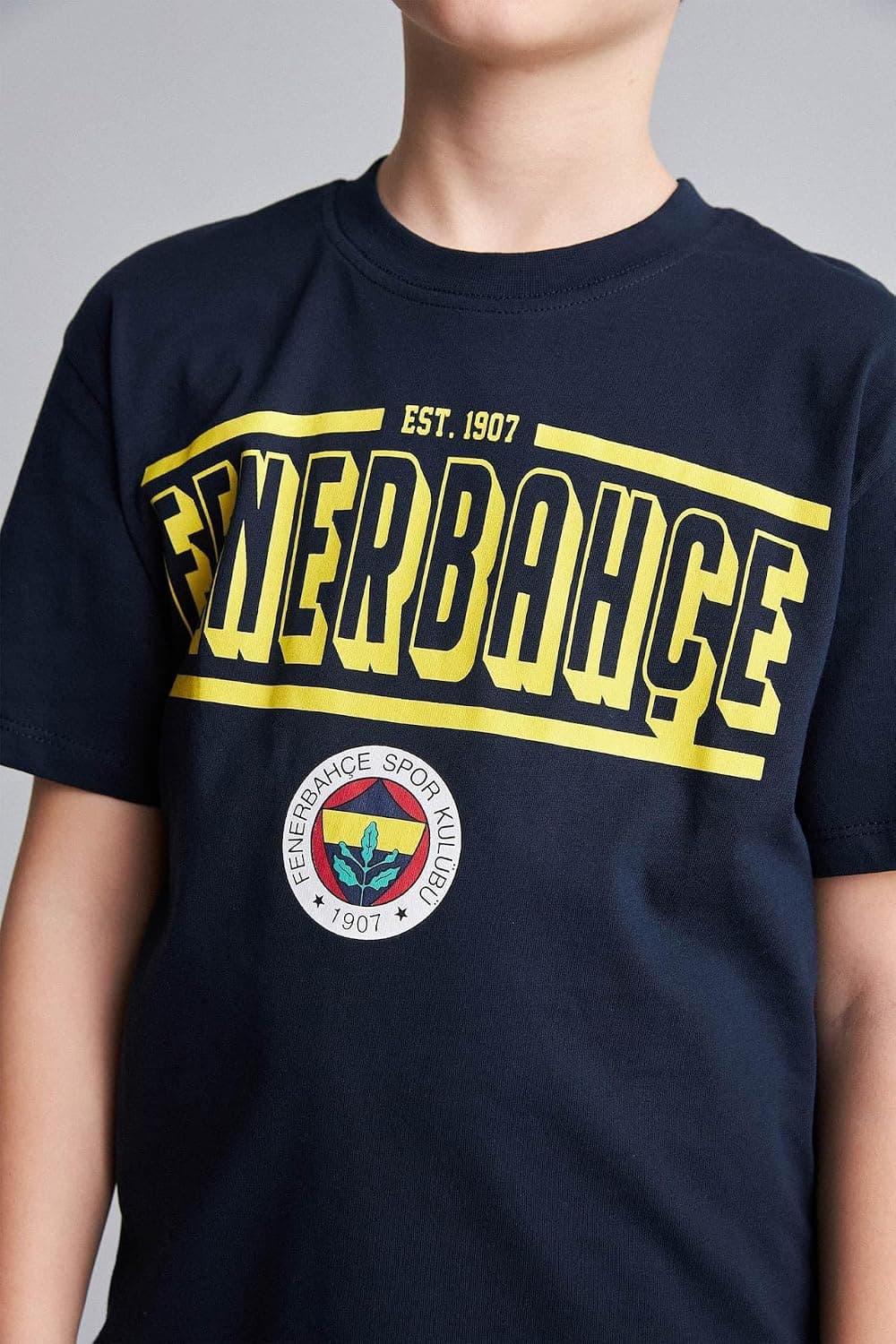 ست پیژامه پسرانه DeFacto پنبه ۱۰۰٪ Fenerbahçe آستین کوتاه مدل H7578A826HS ست پیژامه پسرانه DeFacto پنبه ۱۰۰٪ Fenerbahçe آستین کوتاه مدل H7578A826HS