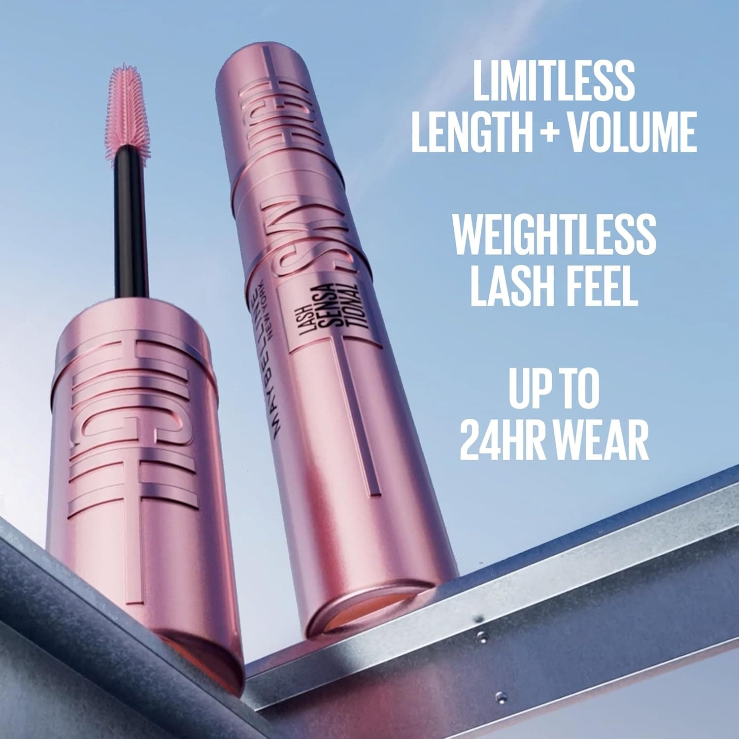 ریمل MAYBELLINE Lash Sensational Sky High رنگ شرابی مهآلود قابل شستوشو 1 عدد ریمل MAYBELLINE Lash Sensational Sky High رنگ شرابی مهآلود قابل شستوشو 1 عدد