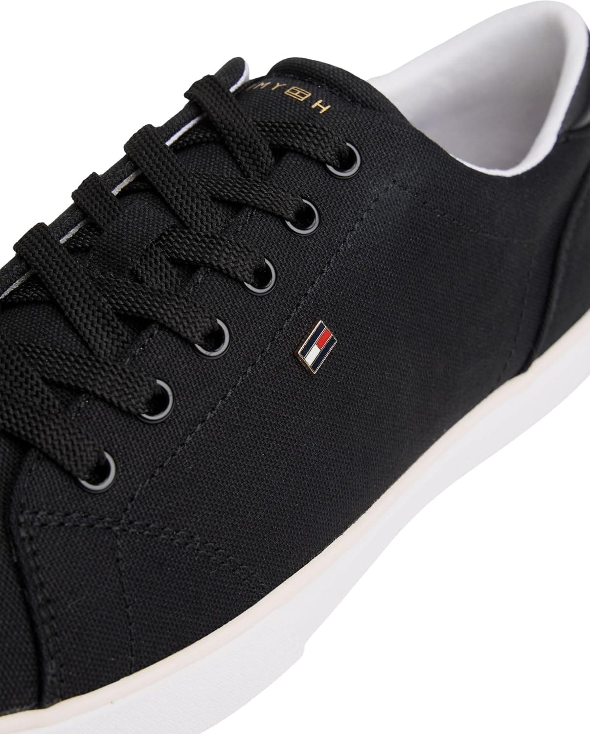 کفش اسنیکر زنانه Tommy Hilfiger کانواس مدل TH LOW PROFILE VULC کفش اسنیکر زنانه Tommy Hilfiger کانواس مدل TH LOW PROFILE VULC
