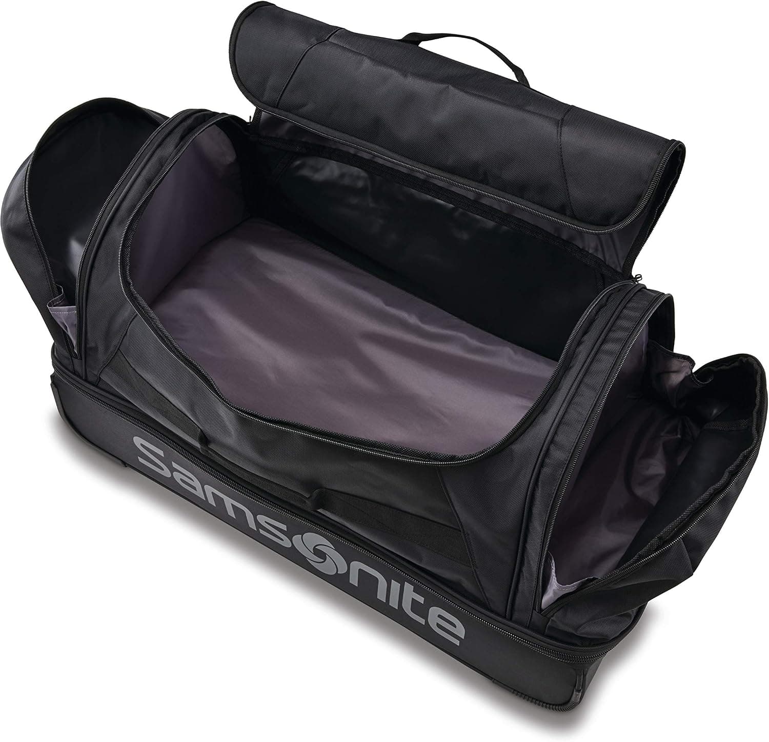 ساک دافل چرخدار Samsonite با کف Drop Bottom مدل Andante 2 ساک دافل چرخدار Samsonite با کف Drop Bottom مدل Andante 2