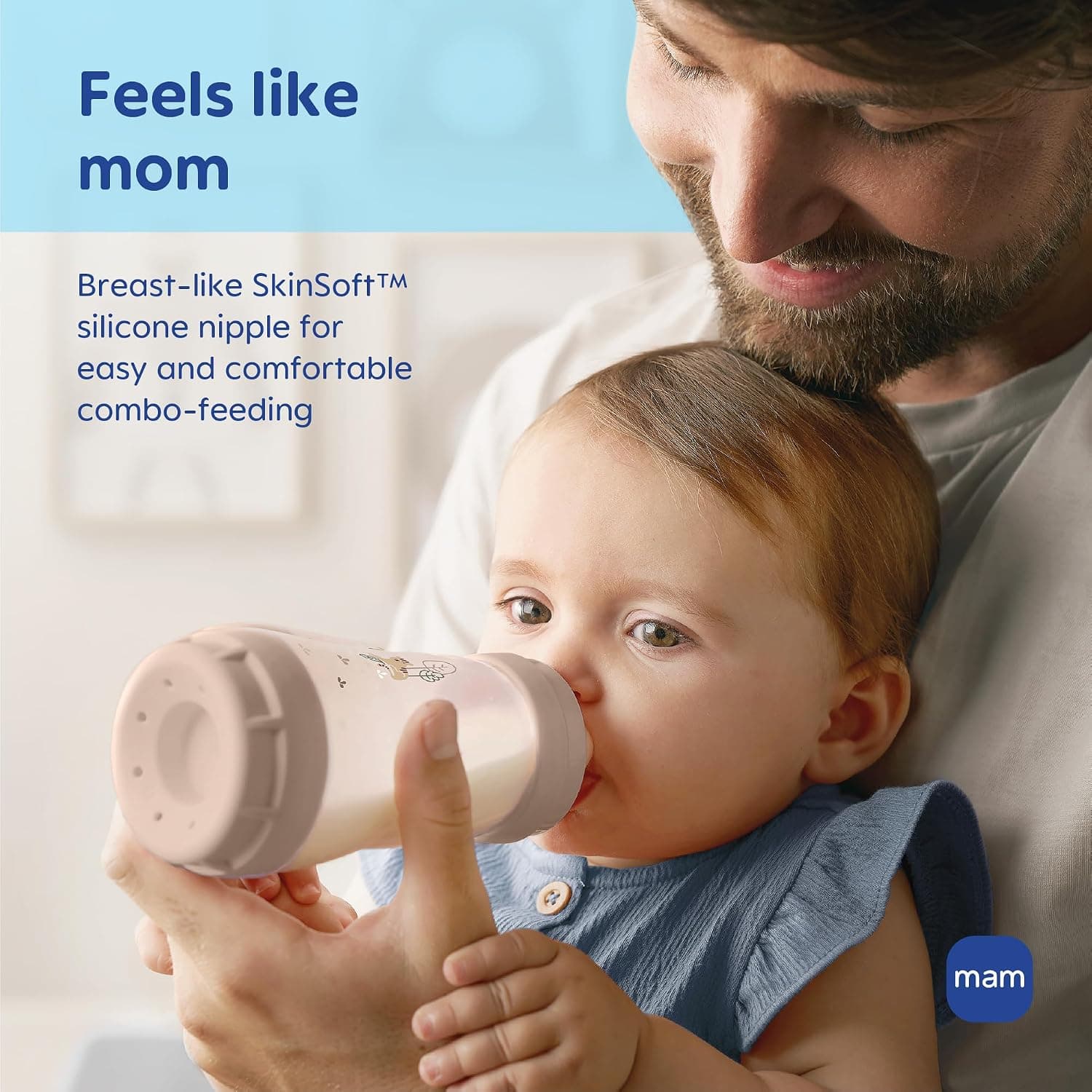 شیشه شیر دخترانه MAM ضد نفخ مدل Easy Start 9 oz 2 Count شیشه شیر دخترانه MAM ضد نفخ مدل Easy Start 9 oz 2 Count