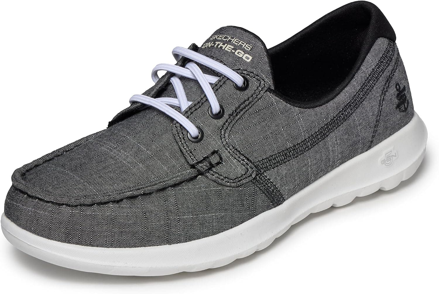 کفش قایقی زنانه Skechers مدل Go Walk Lite-15433 عریض کفش قایقی زنانه Skechers مدل Go Walk Lite-15433 عریض