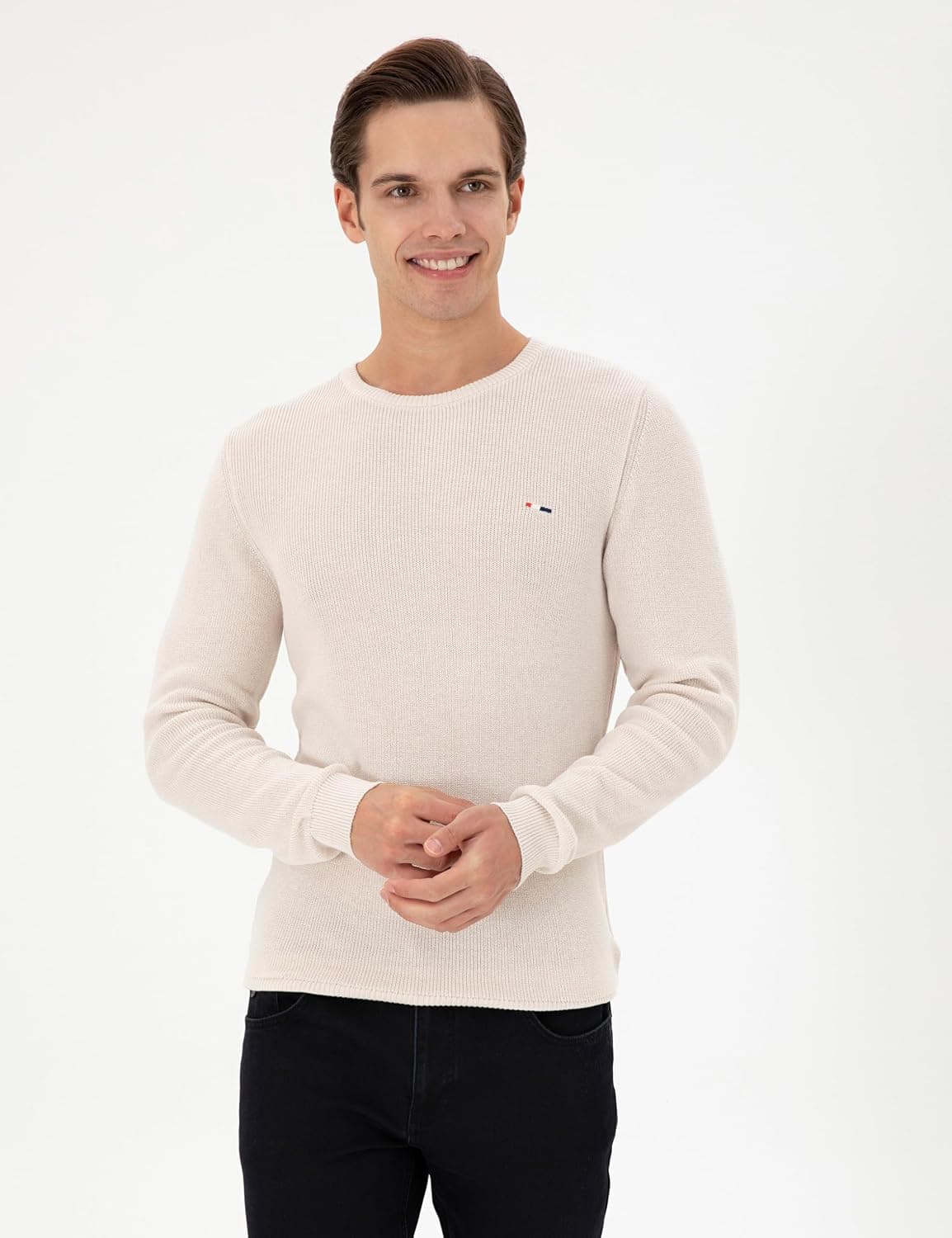 پلیور بافتنی مردانه U.S. POLO ASSN. بوردو مدل 50298282-VR014 پلیور بافتنی مردانه U.S. POLO ASSN. بوردو مدل 50298282-VR014