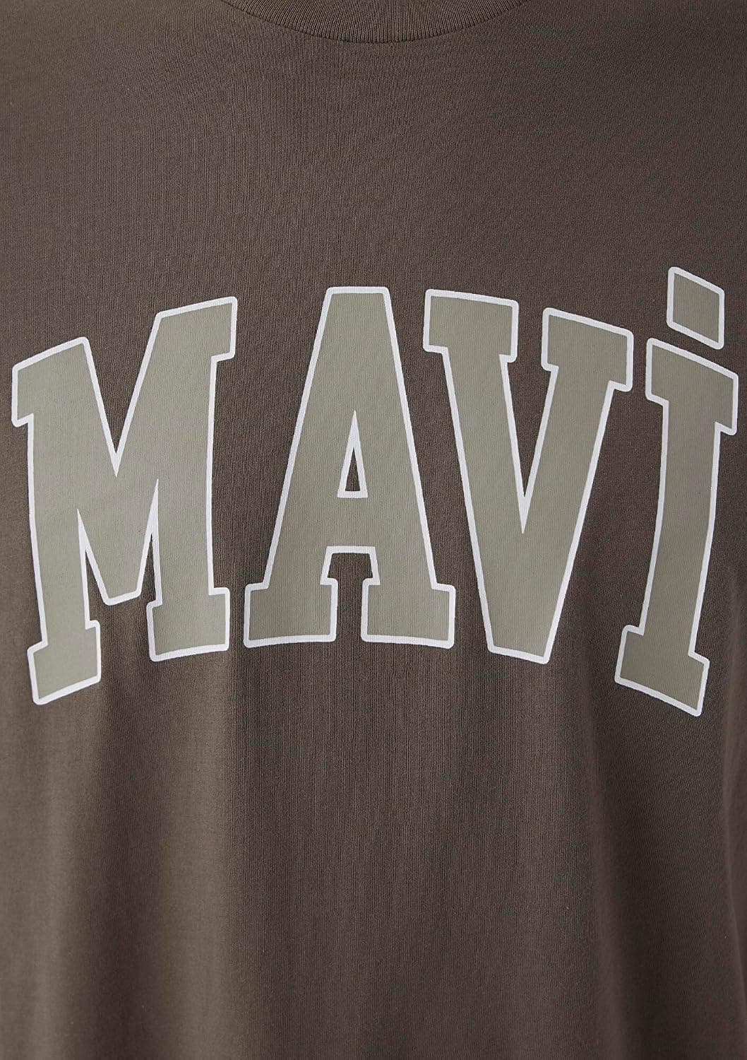 تیشرت قهوهای مردانه Mavi لوگودار فیت آزاد مدل 0611711-91601 تیشرت قهوهای مردانه Mavi لوگودار فیت آزاد مدل 0611711-91601
