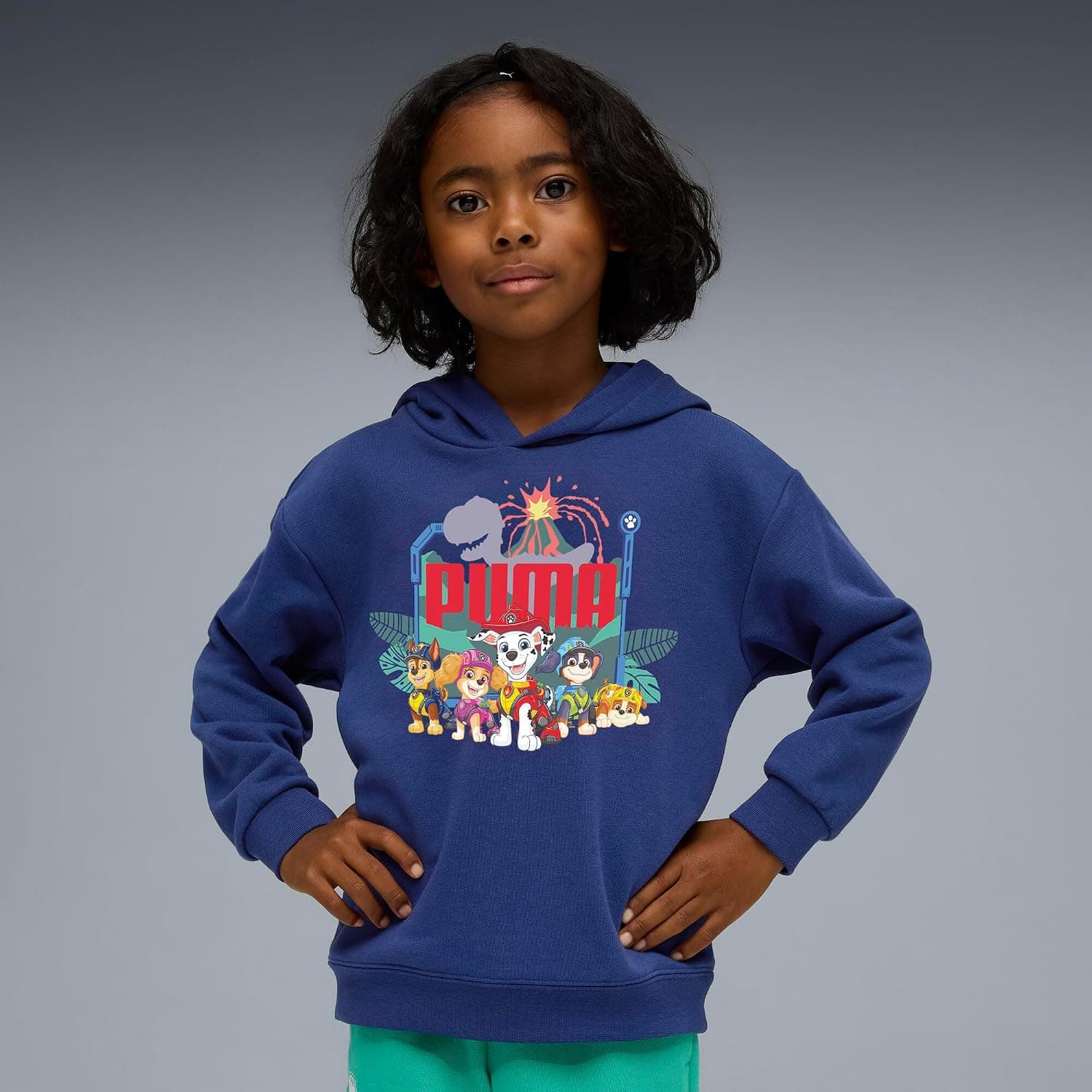 سویشرت کapüşonدار بچگانه PUMA x PAW PATROL با چاپ گرافیکی مدل 634936 سویشرت کapüşonدار بچگانه PUMA x PAW PATROL با چاپ گرافیکی مدل 634936
